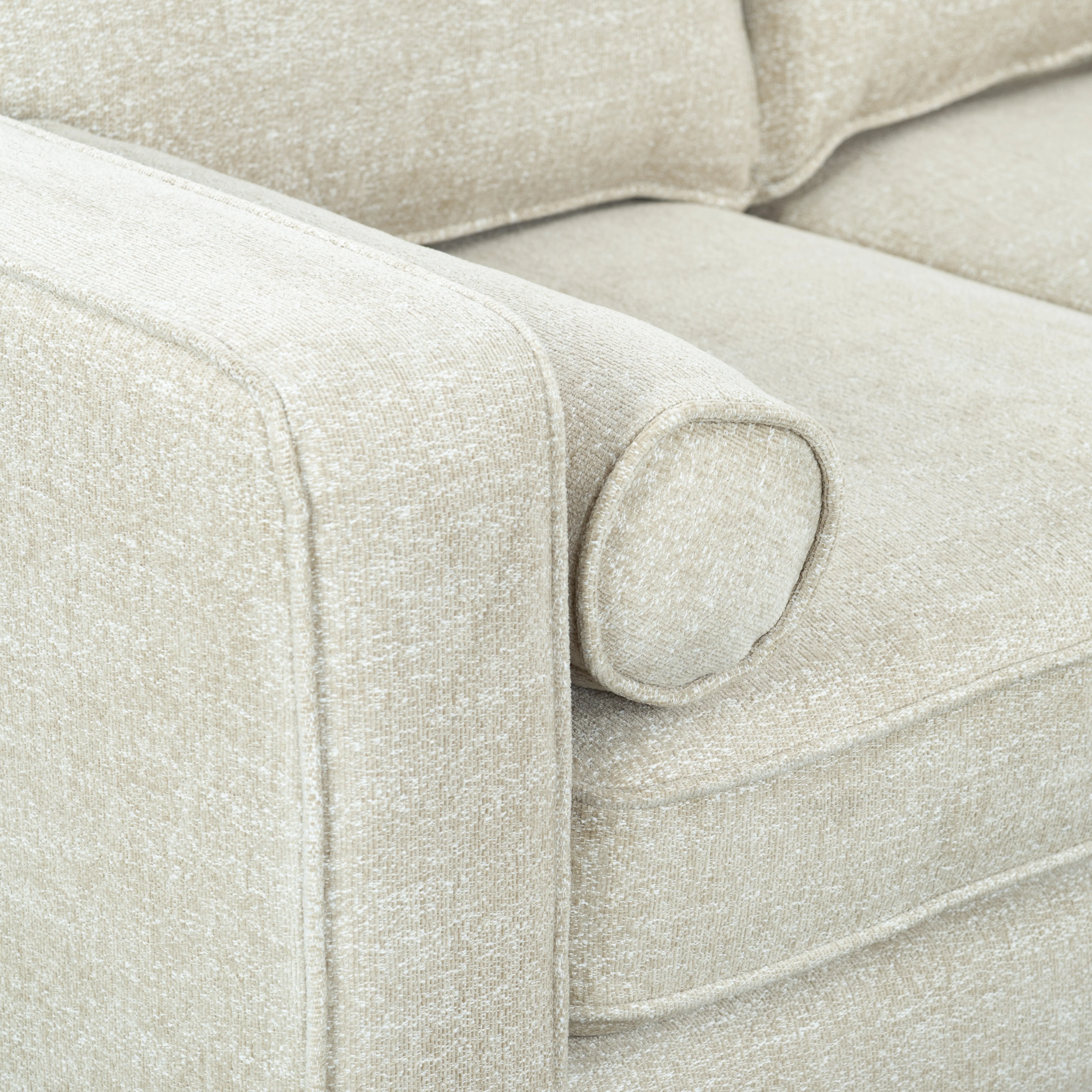 Robertson Chenille 3 Seat Sofa - Image 3