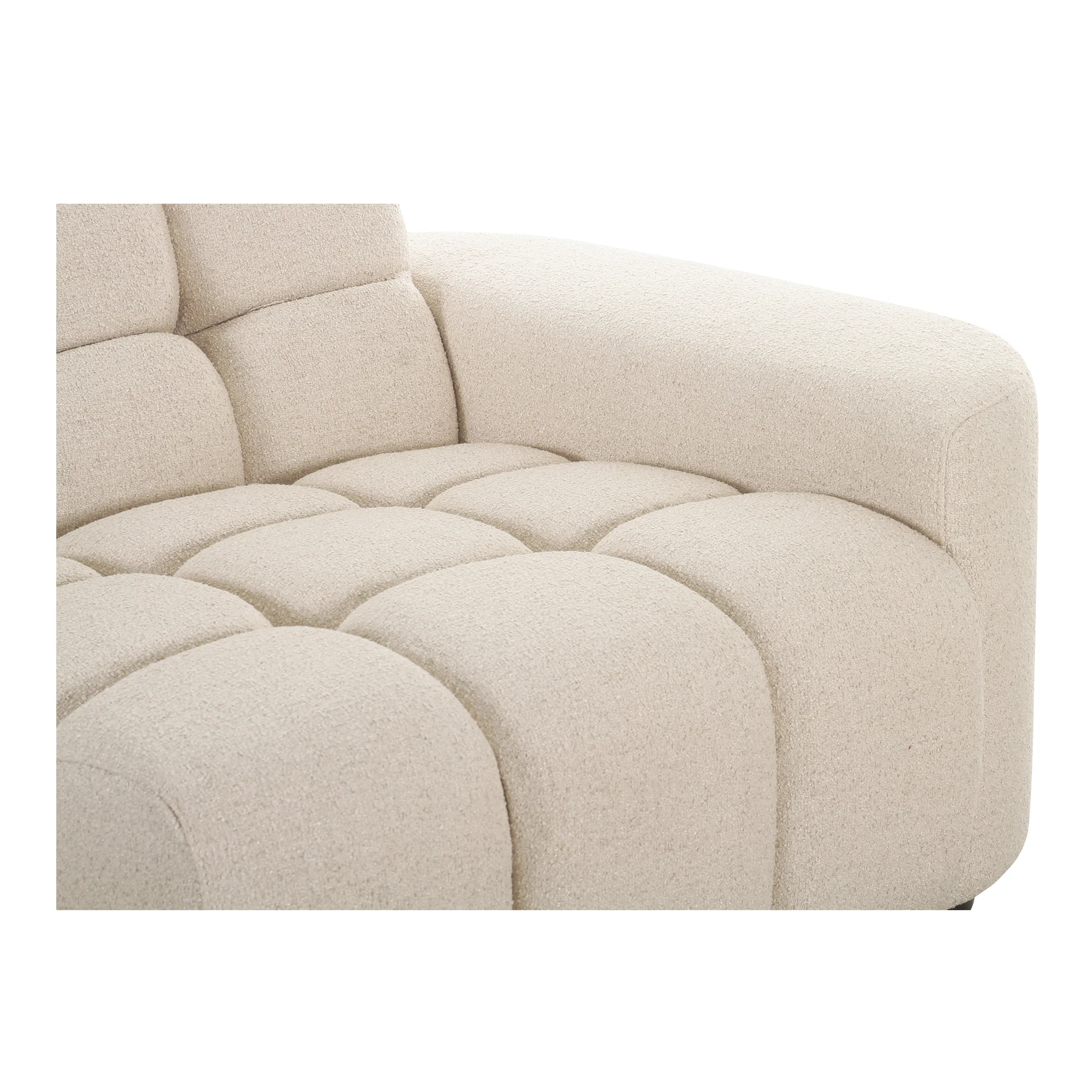Roman L-Shaped Sectional Oat - Image 7