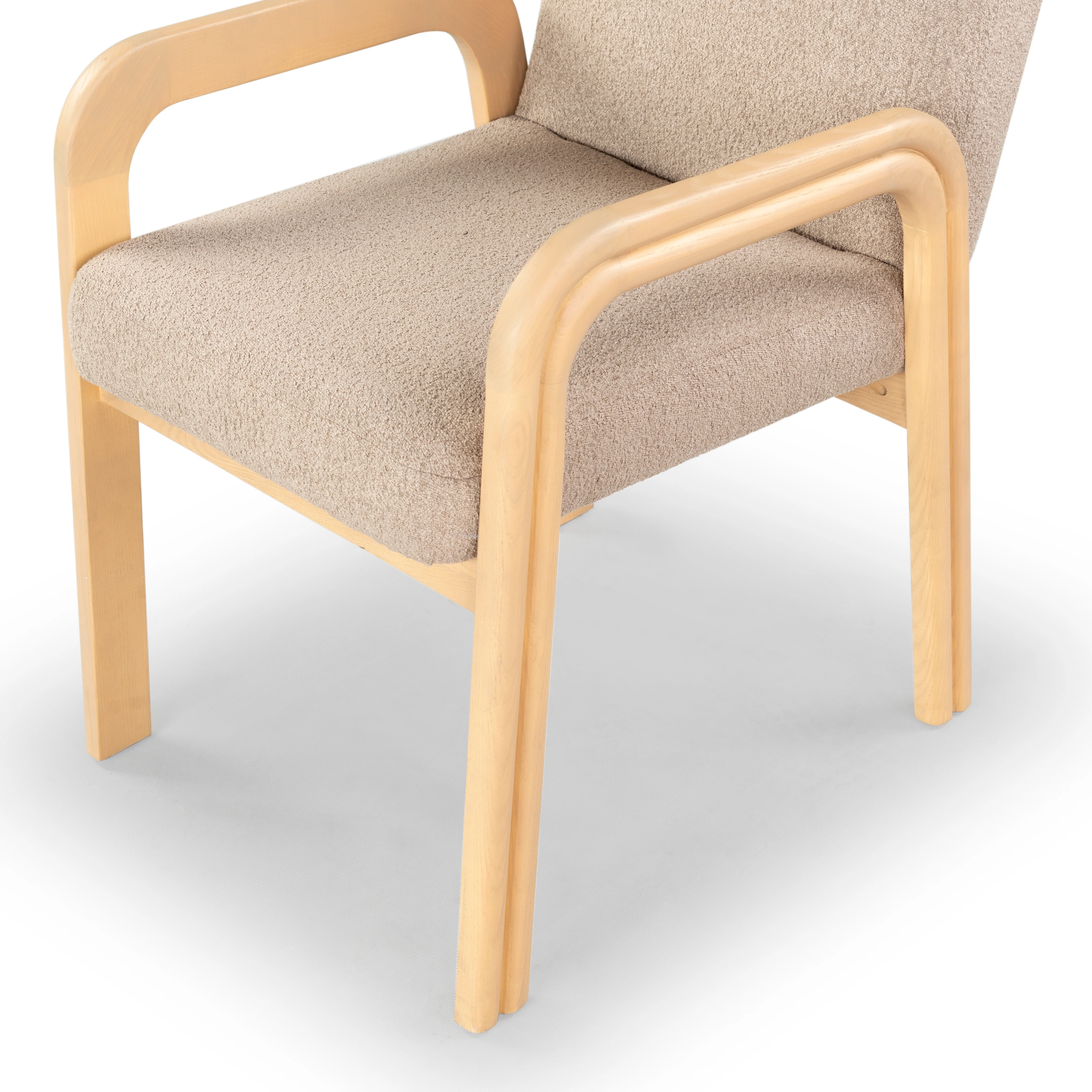 Roslina Boucle Dining Chair - Image 9