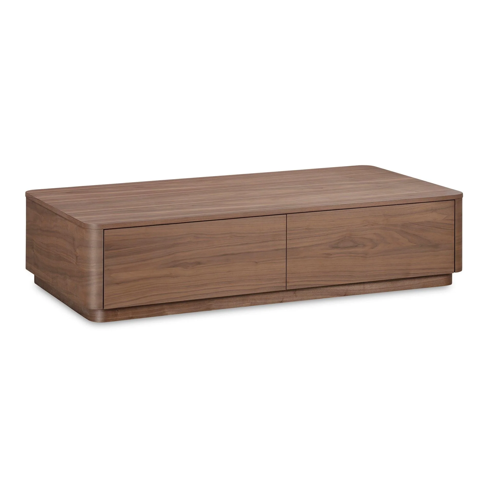 Round Off Coffee Table Walnut