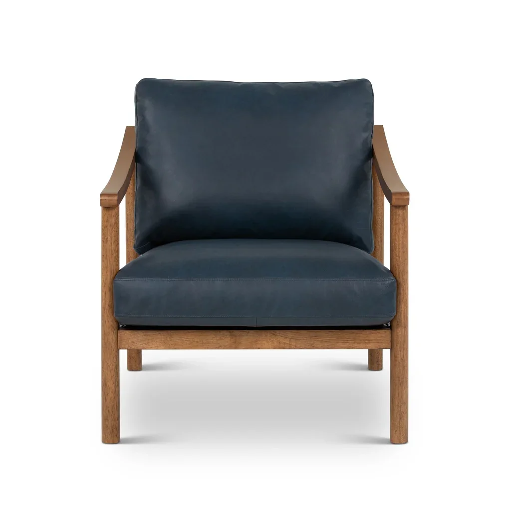 Rowan Leather Accent Chair - Image 5