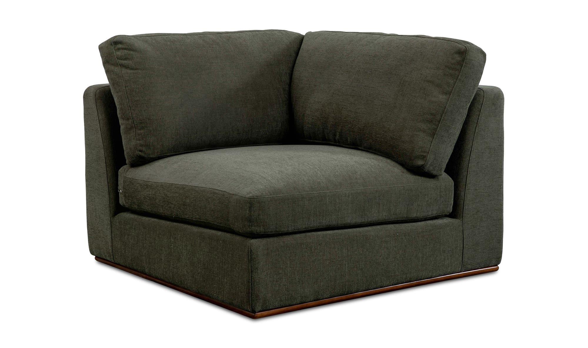 Rue Corner Chair Deep Green