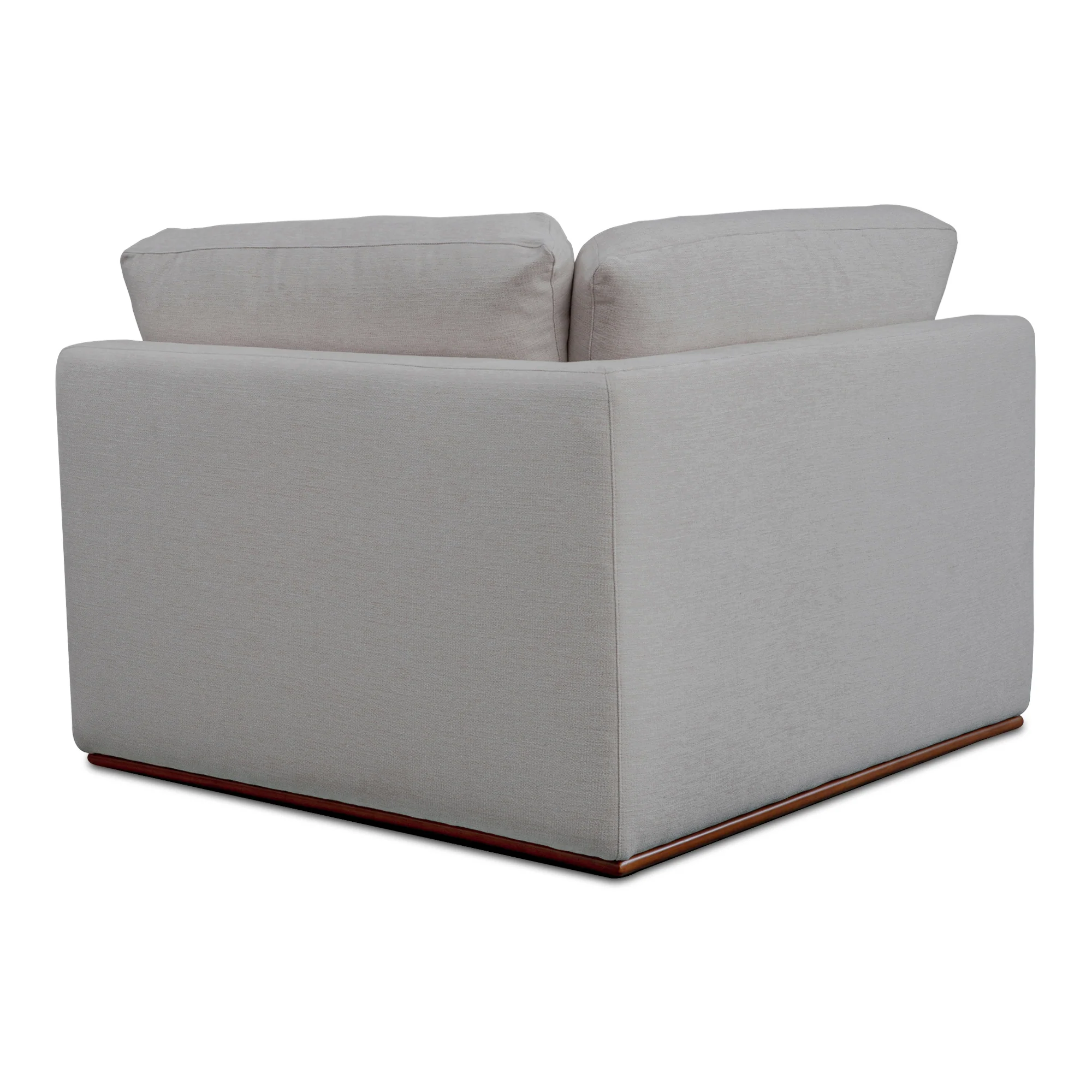 Rue Corner Chair Flecked Grey - Image 3