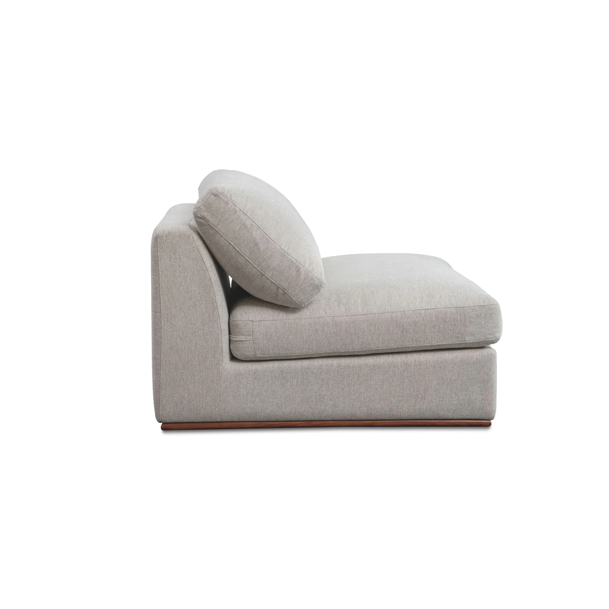 Rue Slipper Chair Flecked Grey - Image 4