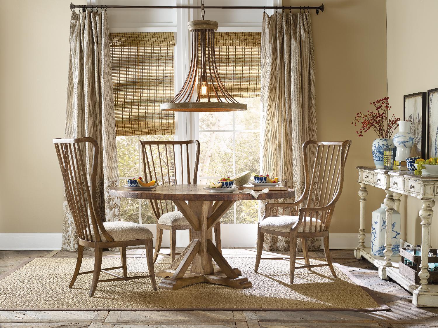 Sanctuary Tall Spindle Arm Chair - Set of 2 - Image 4
