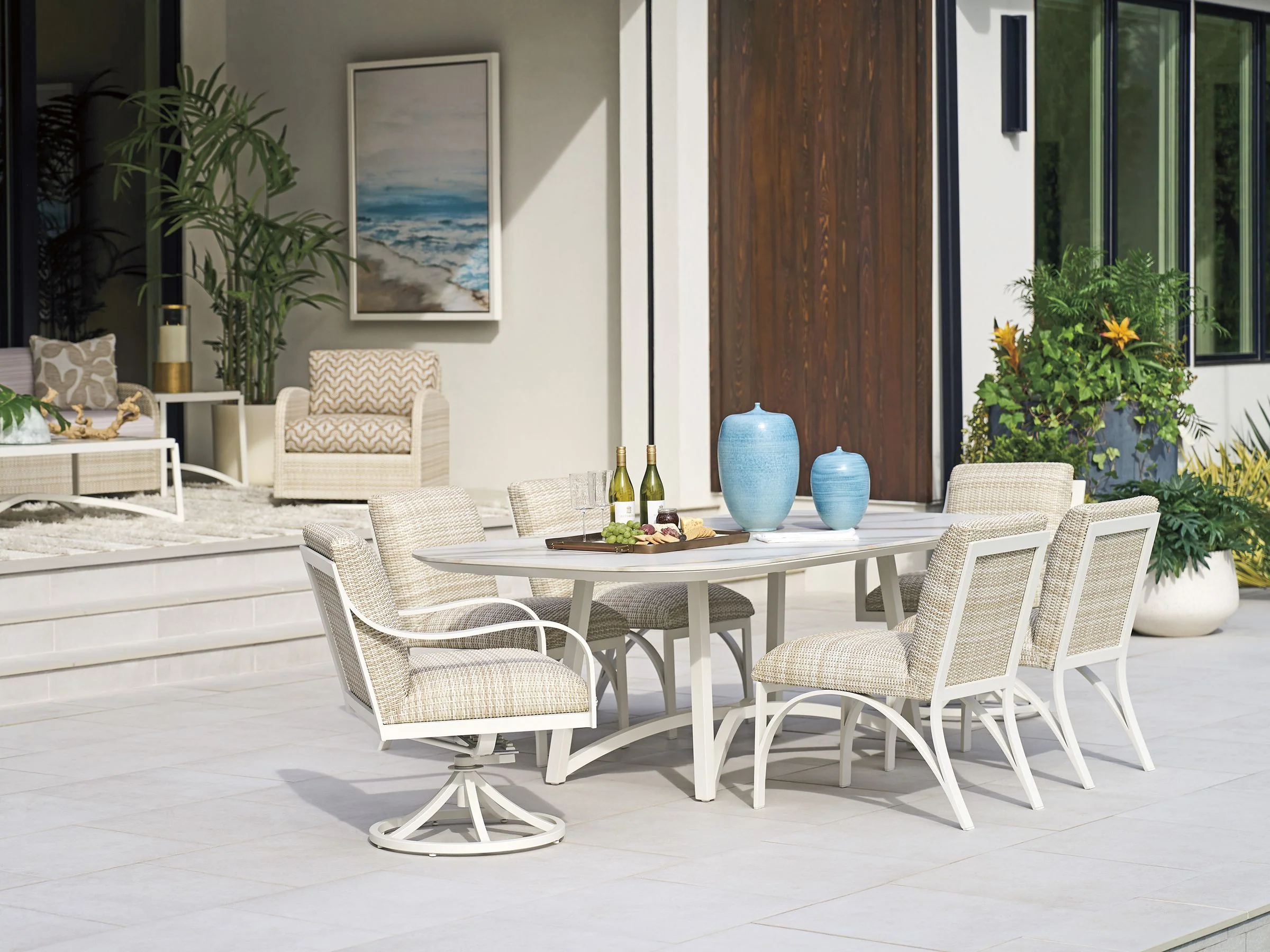 Sand Dune Rectangular Dining Table - Image 3