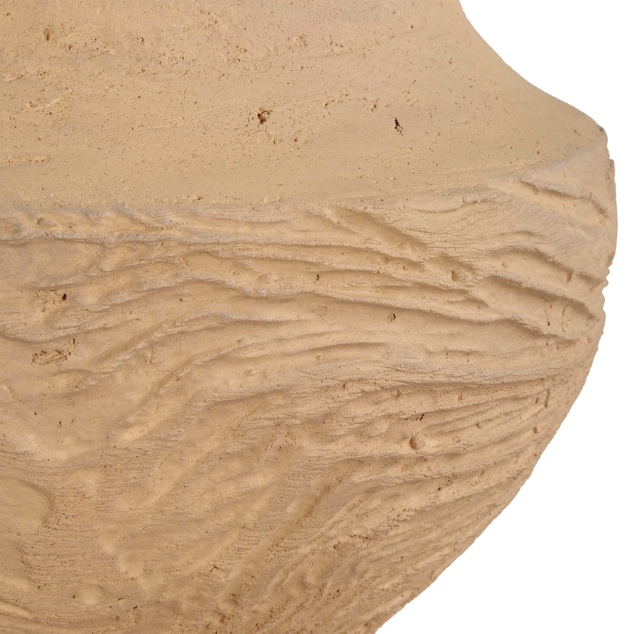 Sandstone Flow Small Terracotta Vase - Image 7