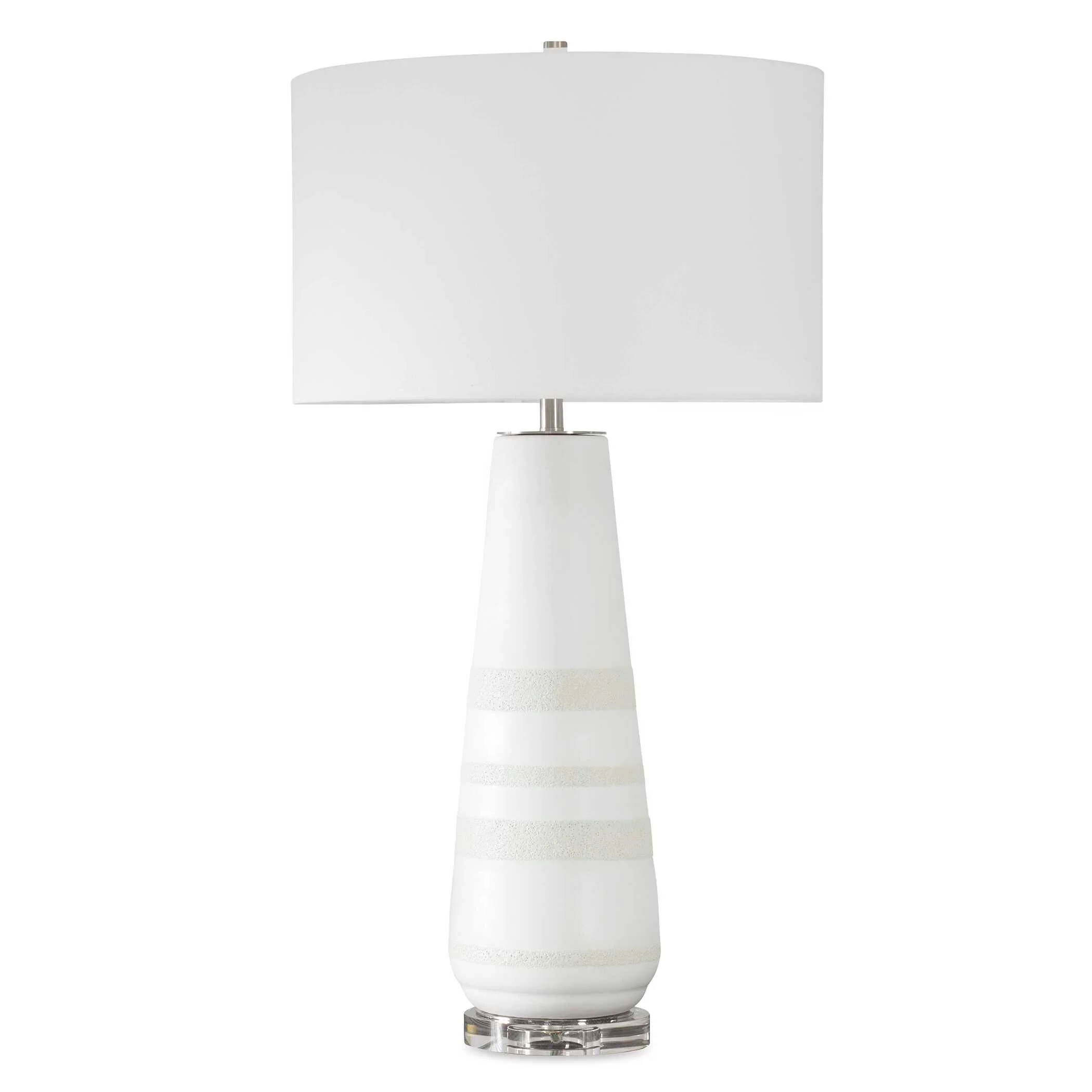 Santino Crackled Ivory Table Lamp - Image 4