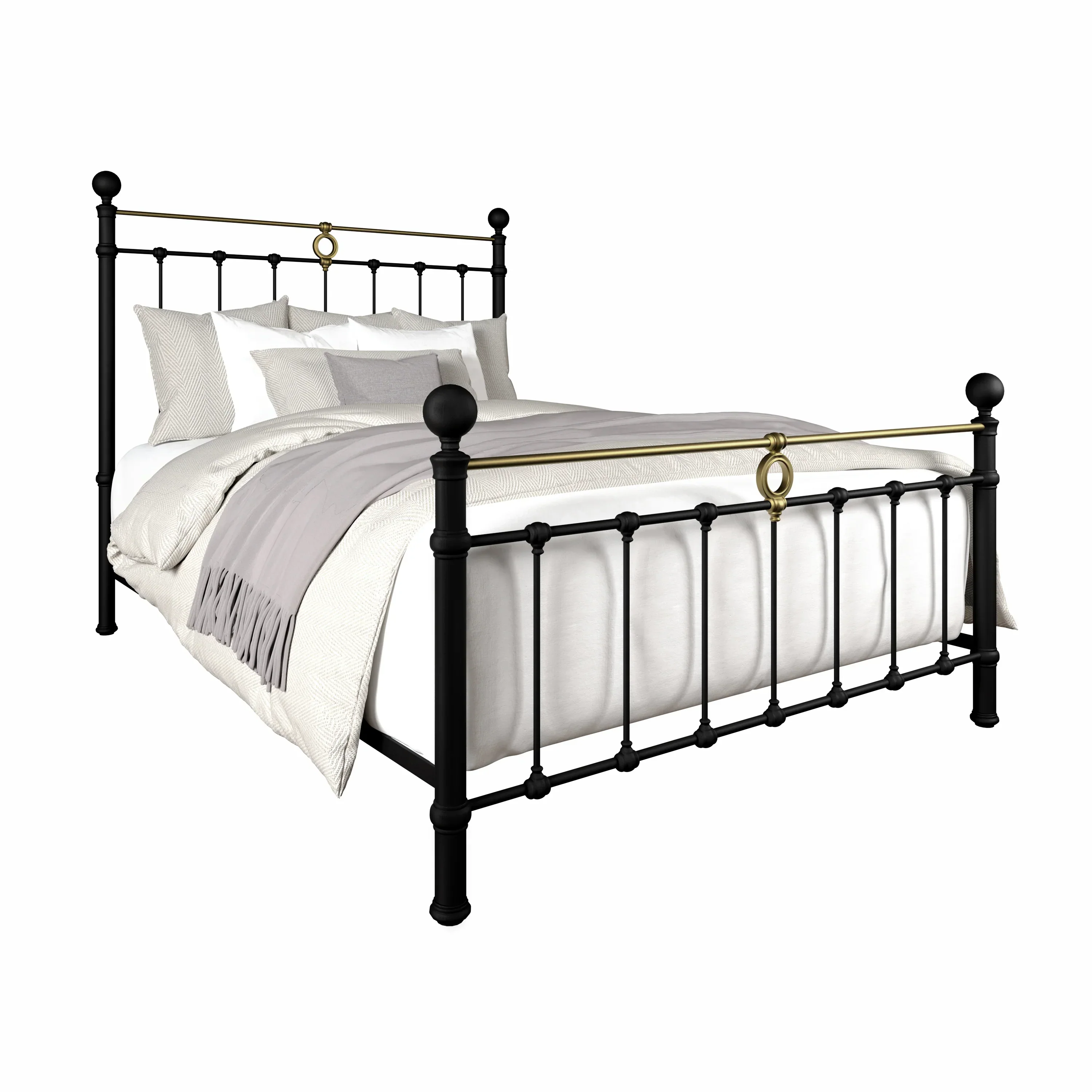 Saturn Bed with Wood Slats - Image 7
