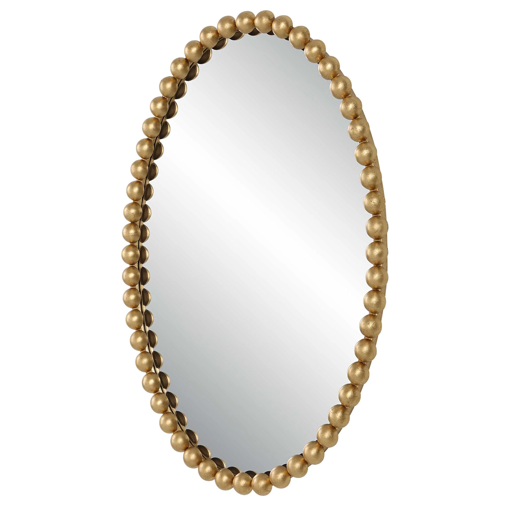 Serna Gold Oval Mirror - Image 4
