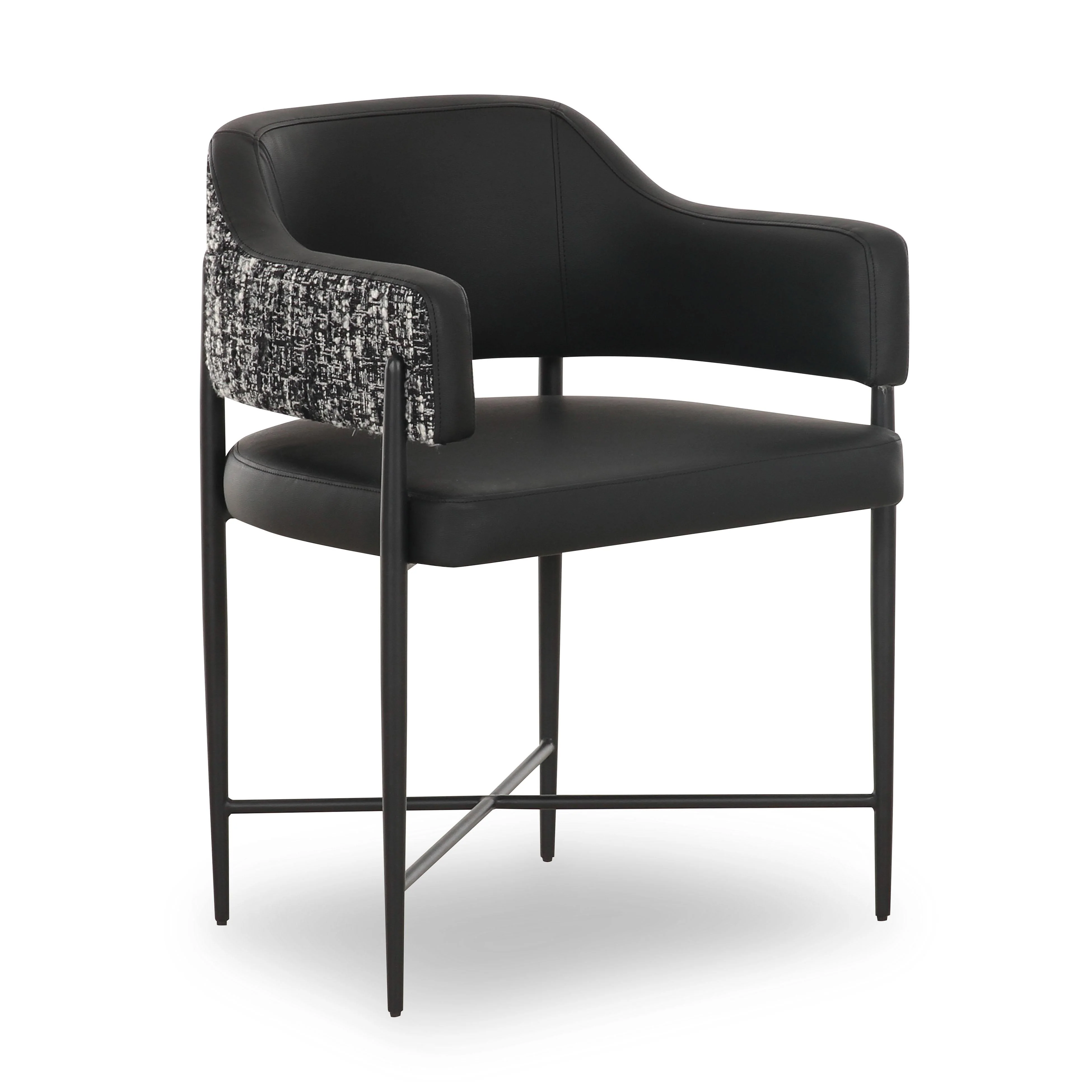 Sezanne 2-Tone Performance Vegan Leather Dining Chair - Image 7