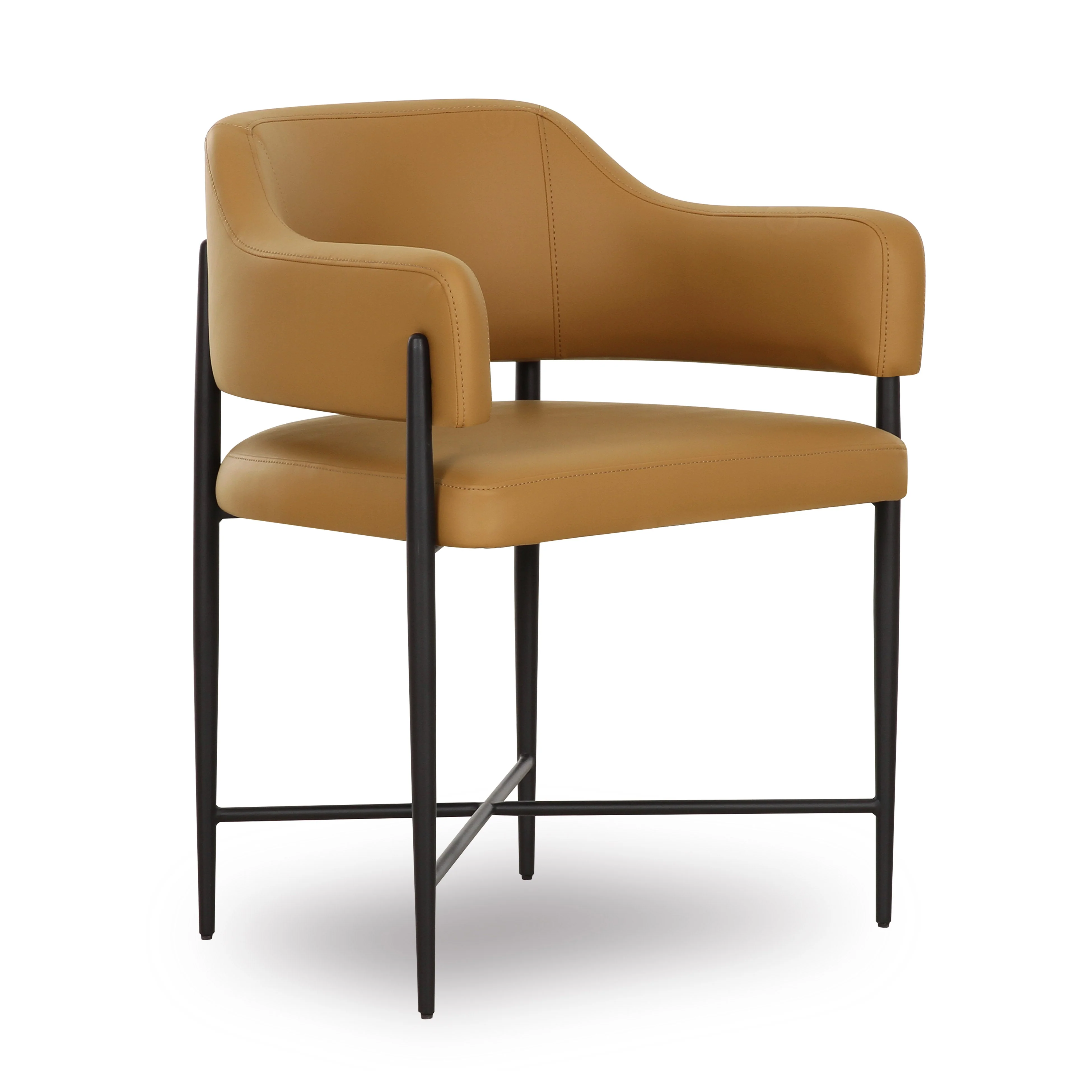 Sezanne Contract-Grade Vegan Leather Dining Chair - Image 13