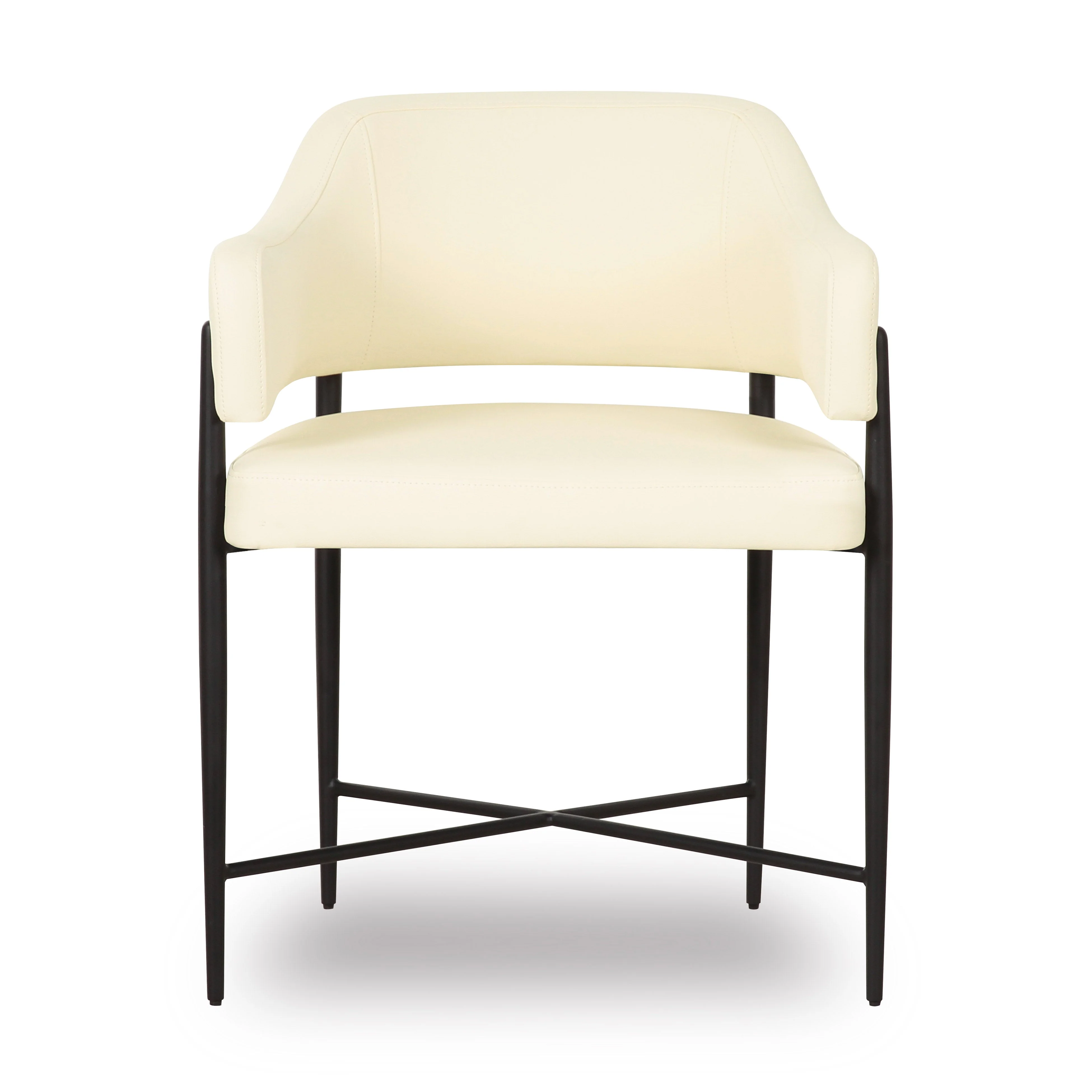 Sezanne Contract-Grade Vegan Leather Dining Chair - Image 8