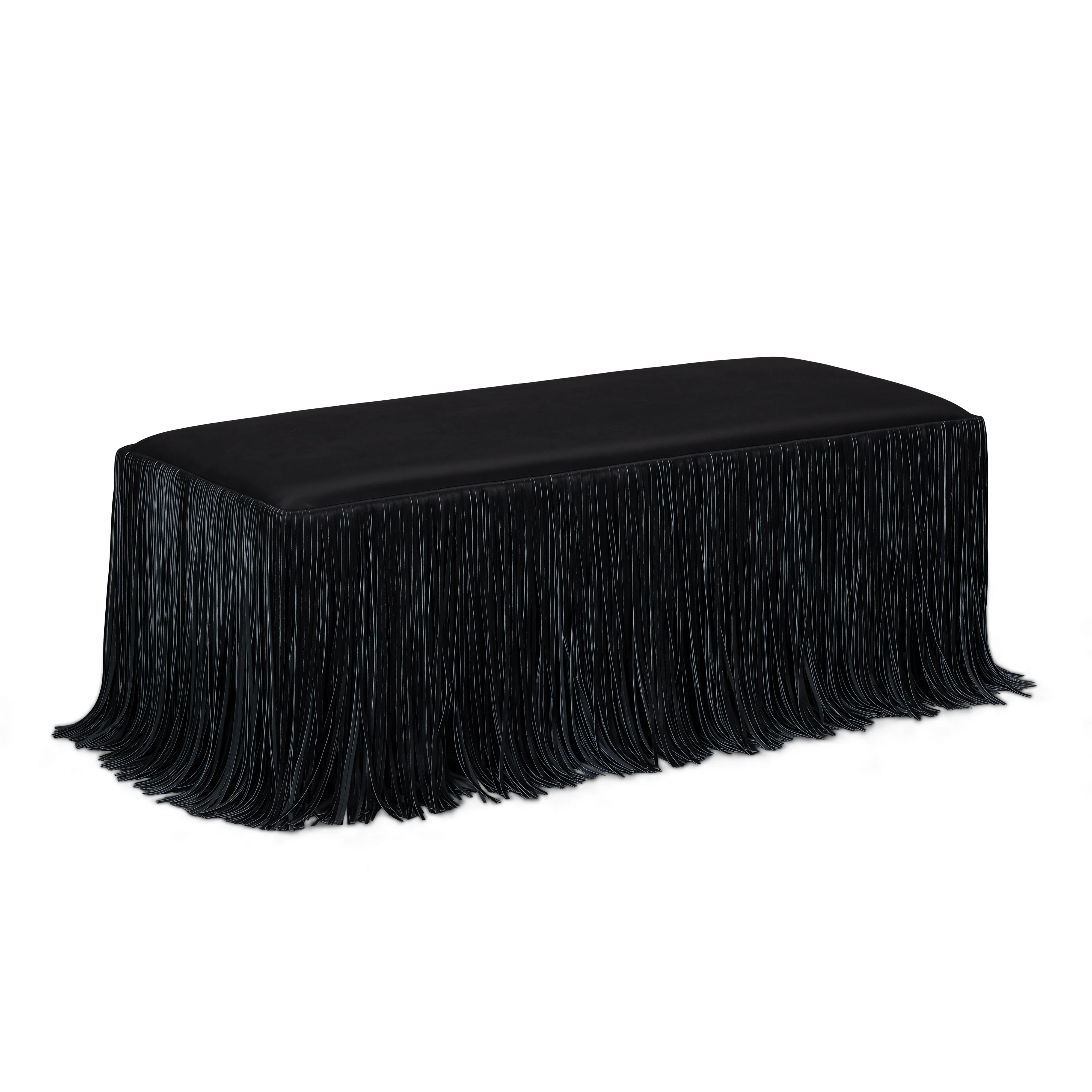 Shag Me 50" Performance Vegan Leather Bench - Image 8
