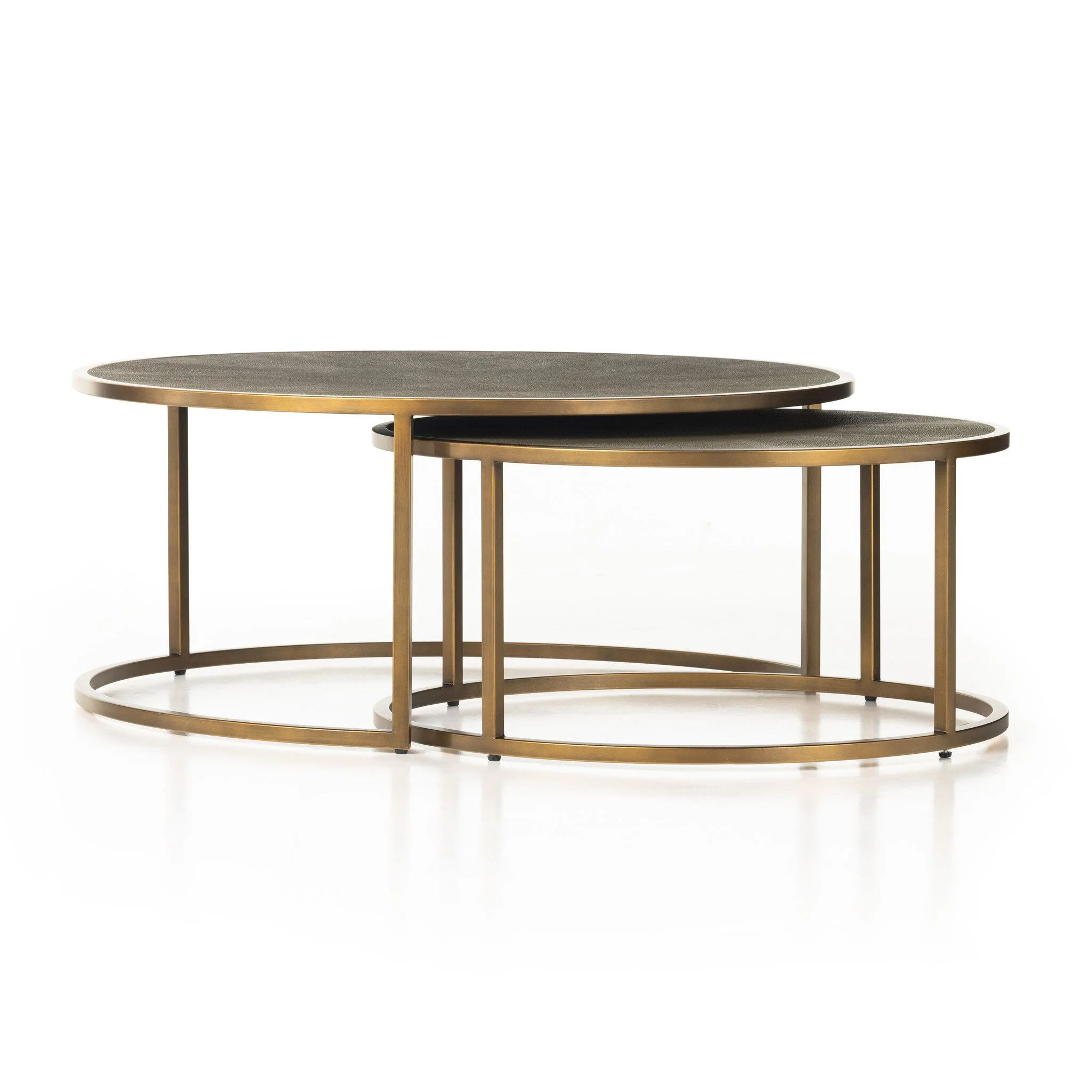 Shagreen Nesting Coffee Table - Image 3