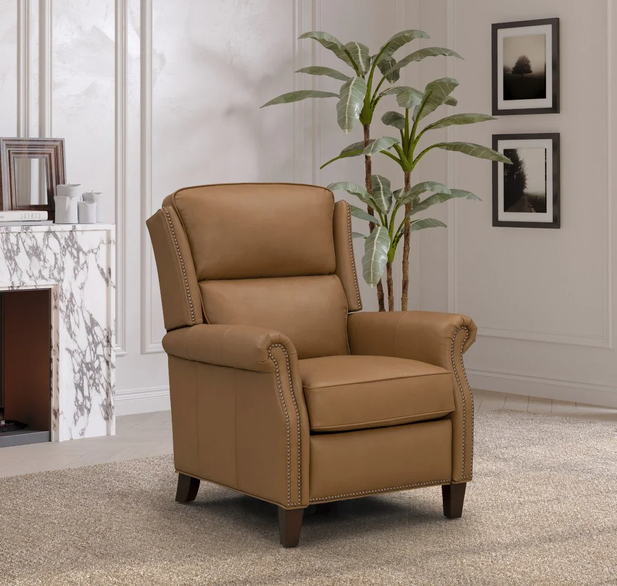 Shasta Push Thru The Arms Recliner - Image 8