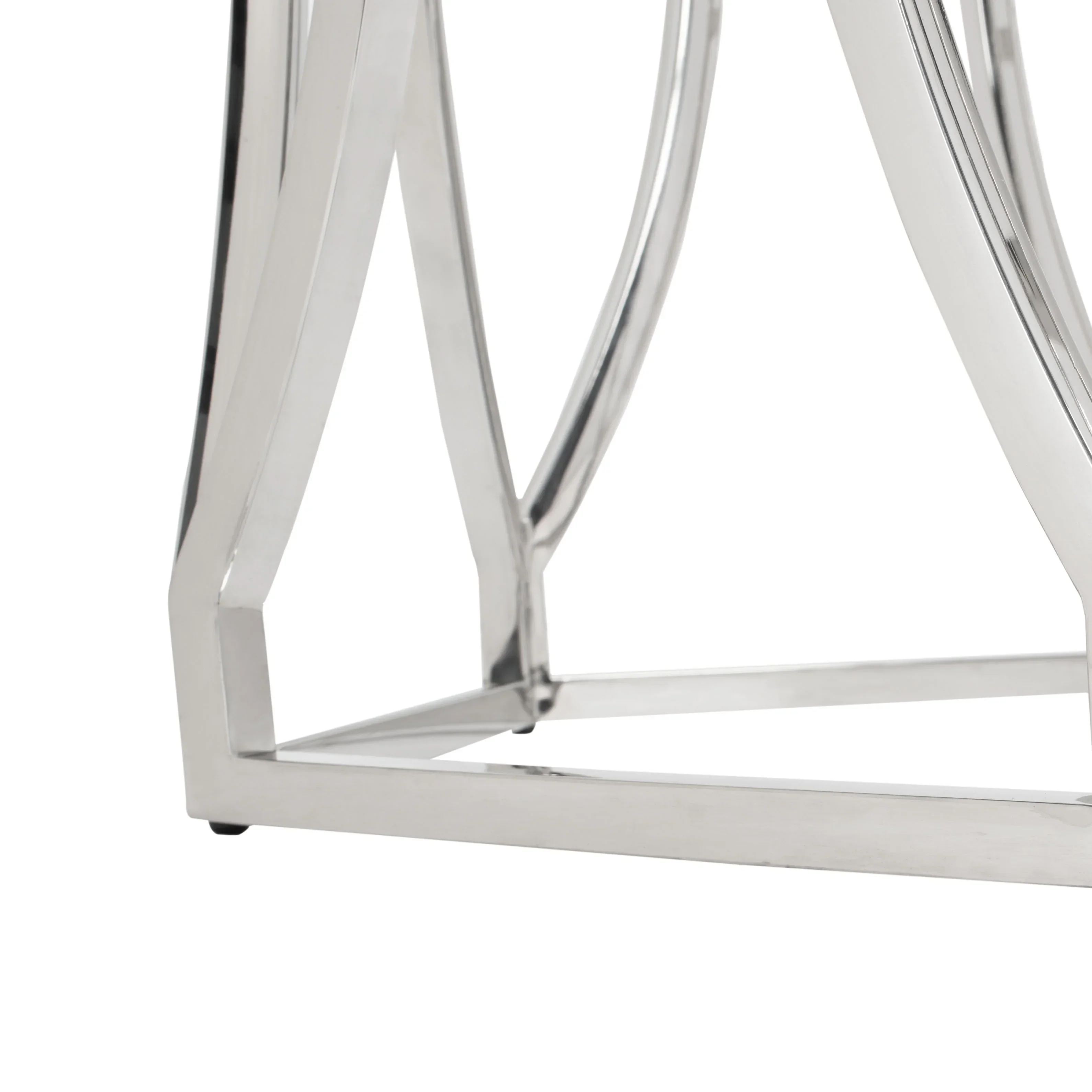 Shaw 42" Glass Top Dining Table - Image 8