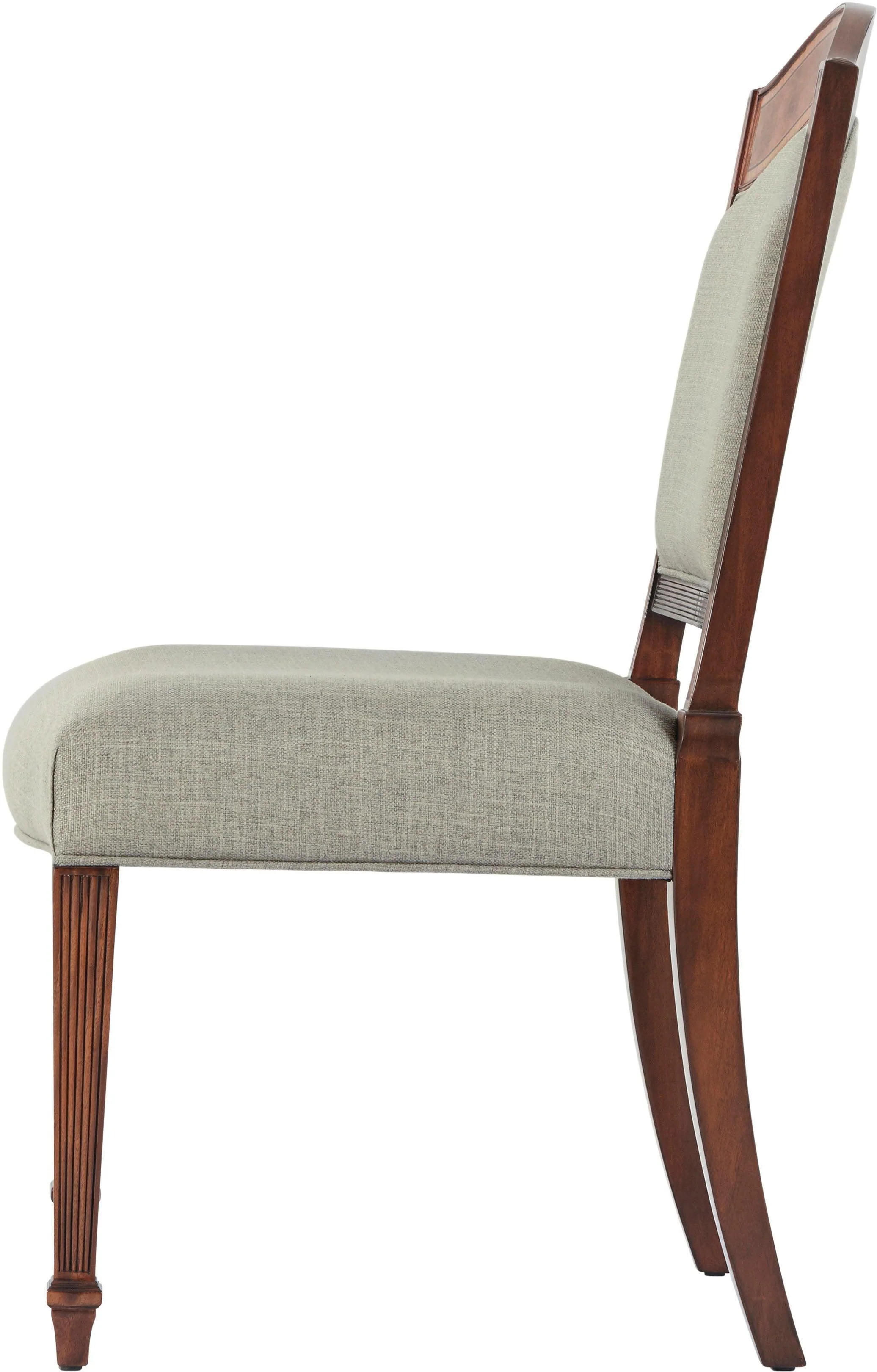 Sheraton's Satinwood Side Chair - Set Of 2 - Image 3