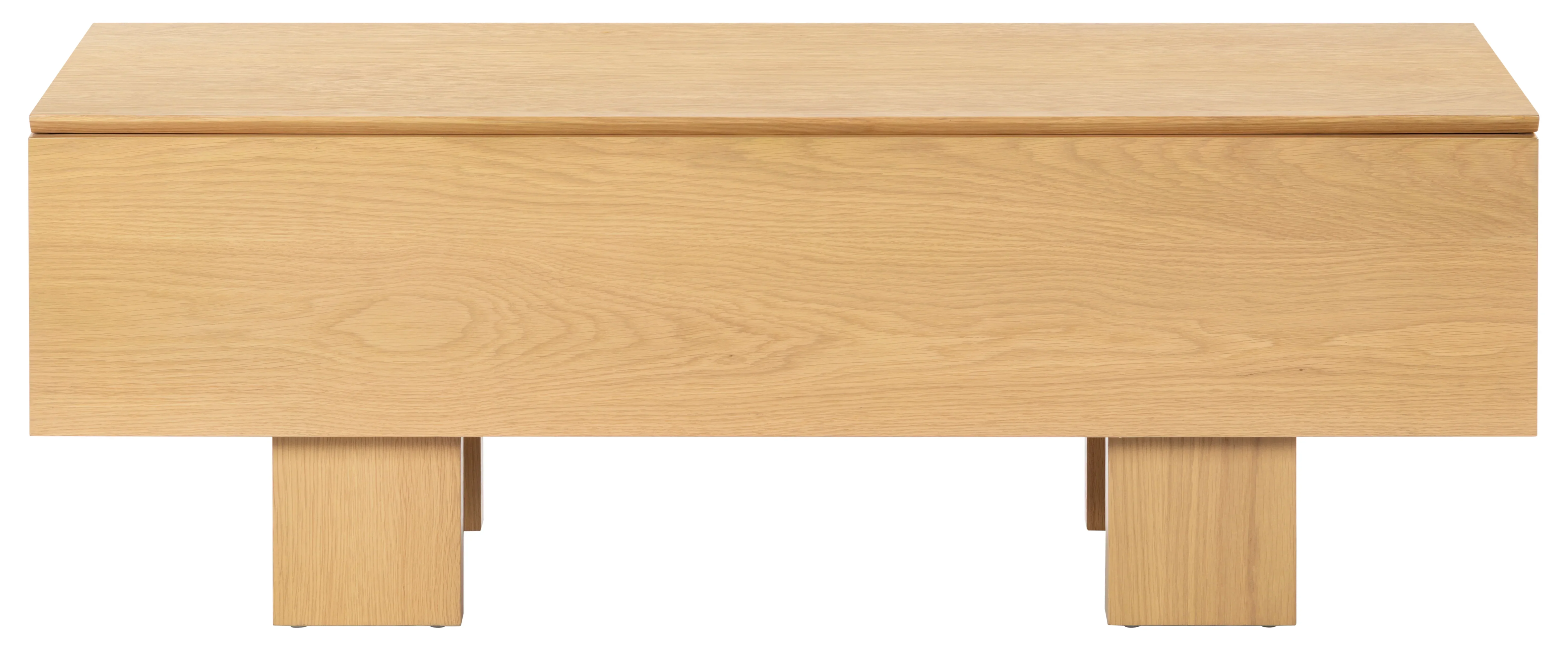 Sherianya Wood Storage Bench