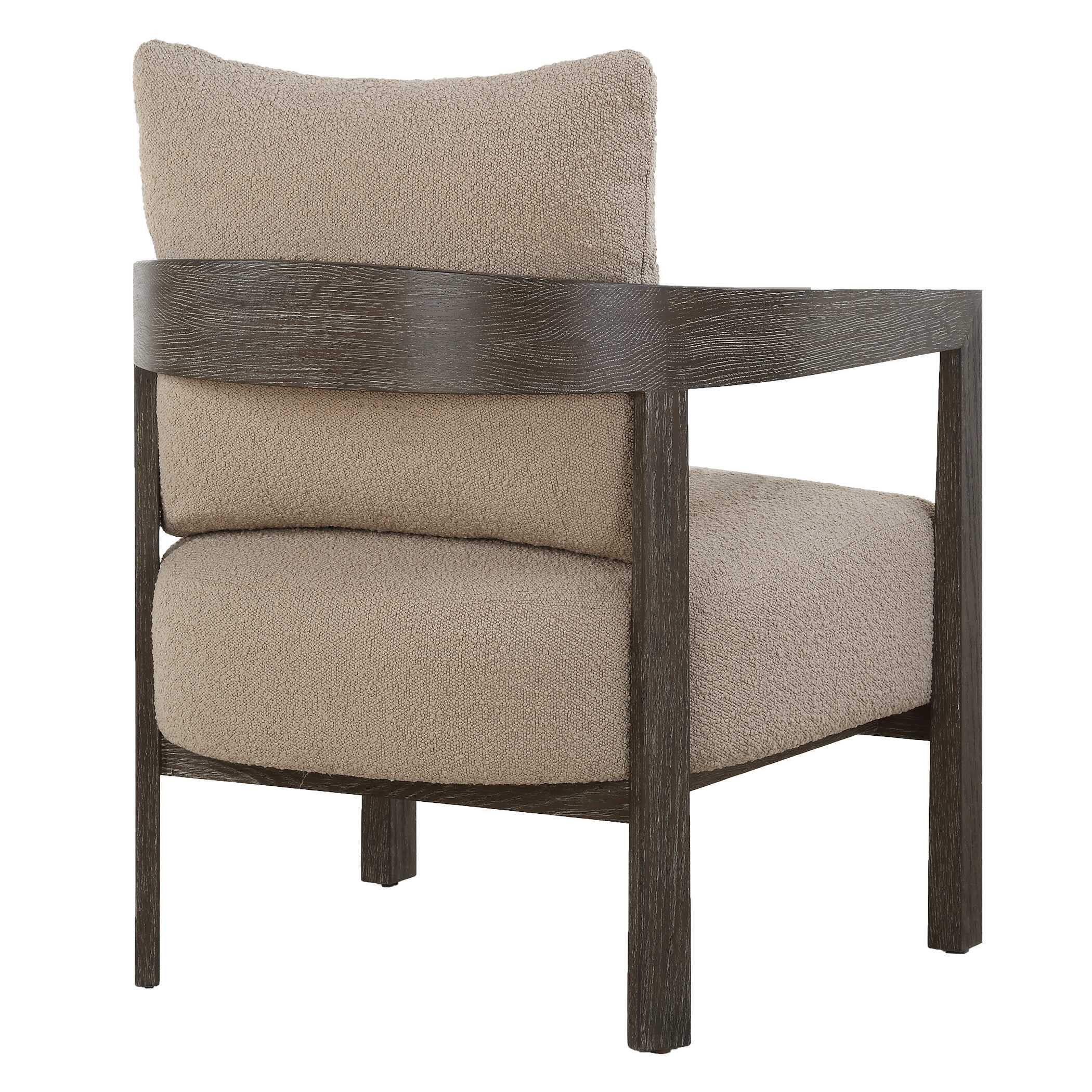 Sienna Sand Fabric Accent Chair - Image 6