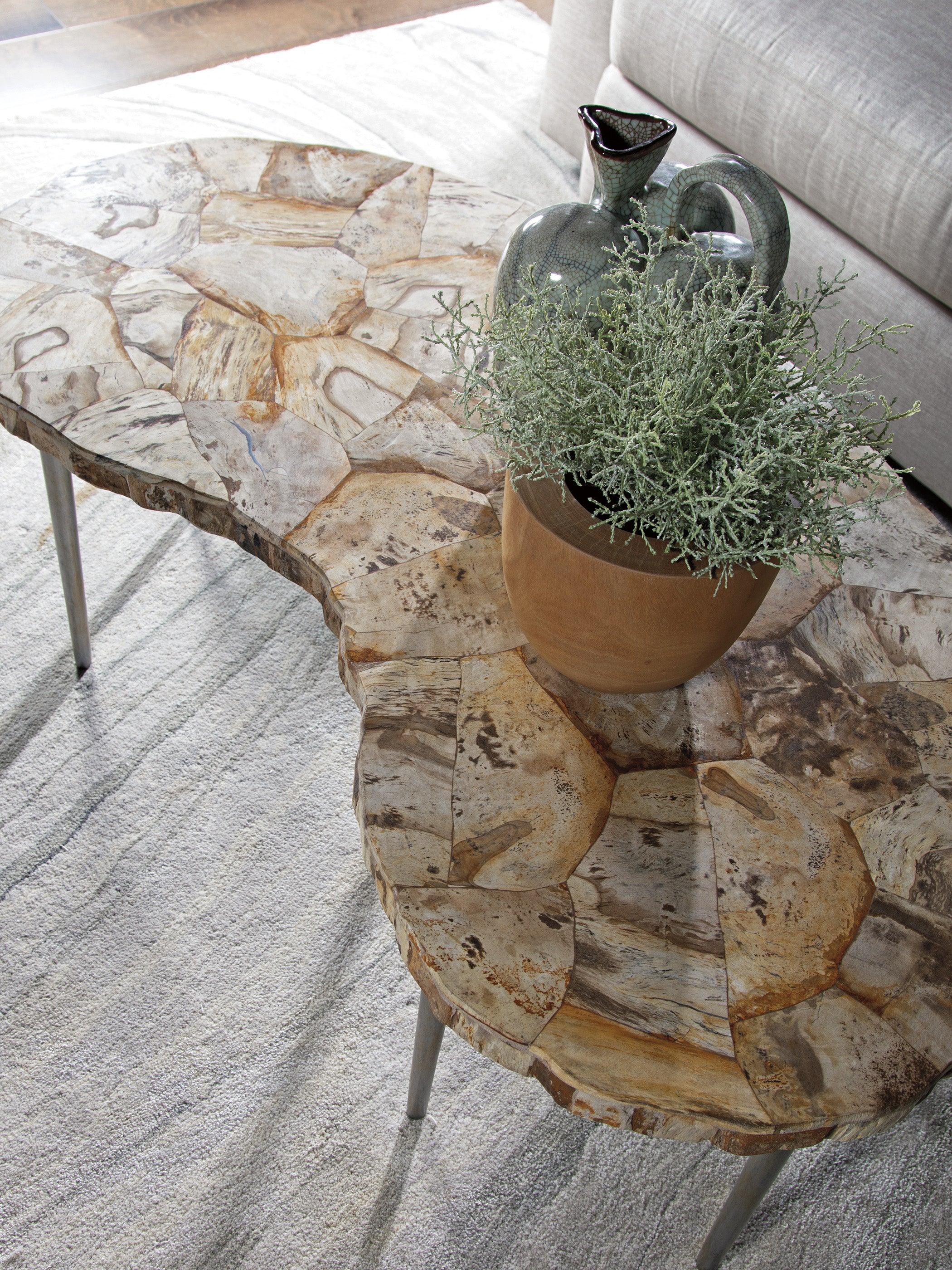 Signature Designs Caldera Kidney Cocktail Table - Image 3