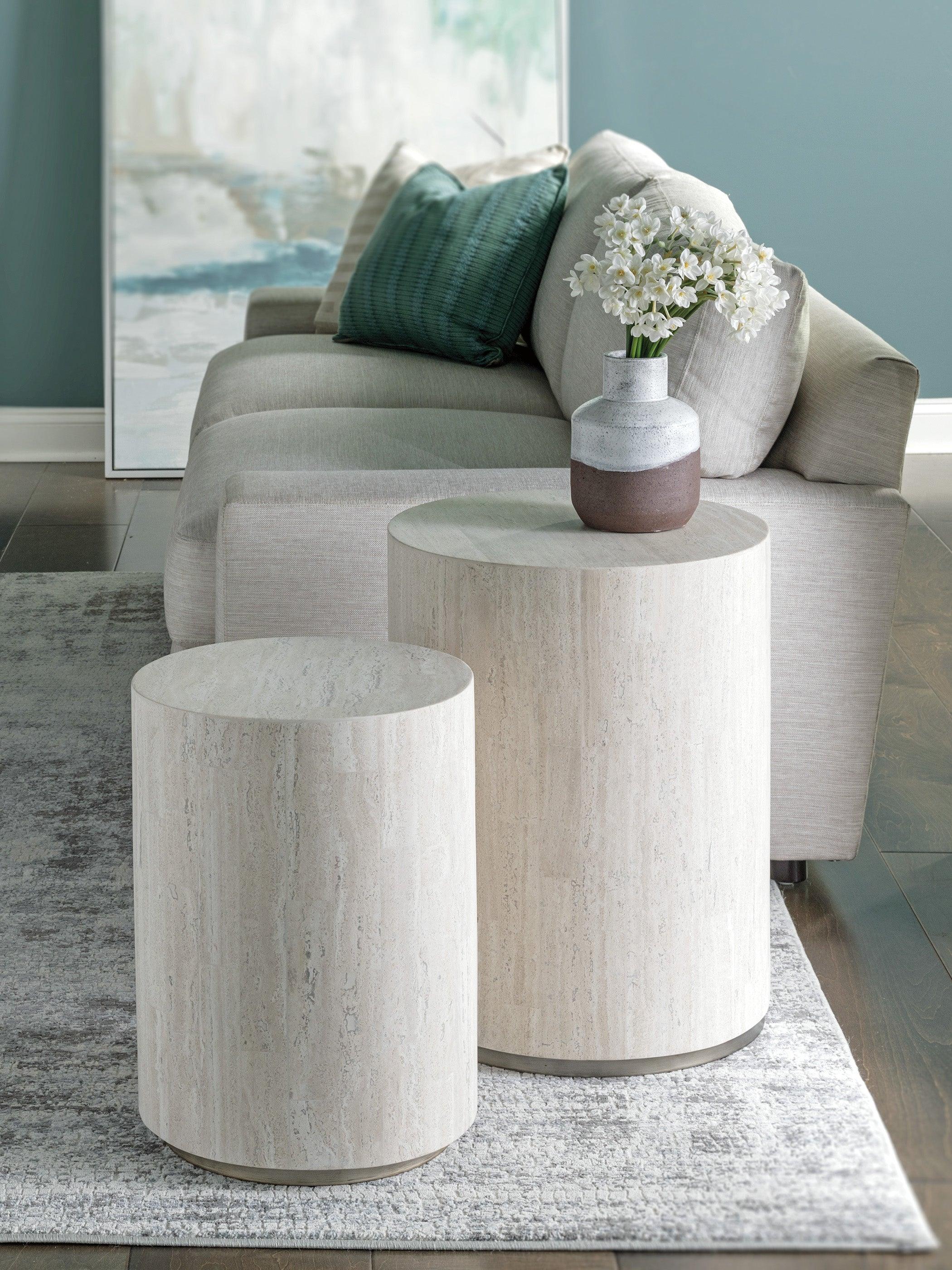 Signature Designs Cassio Round Drum Spot Table - Image 2