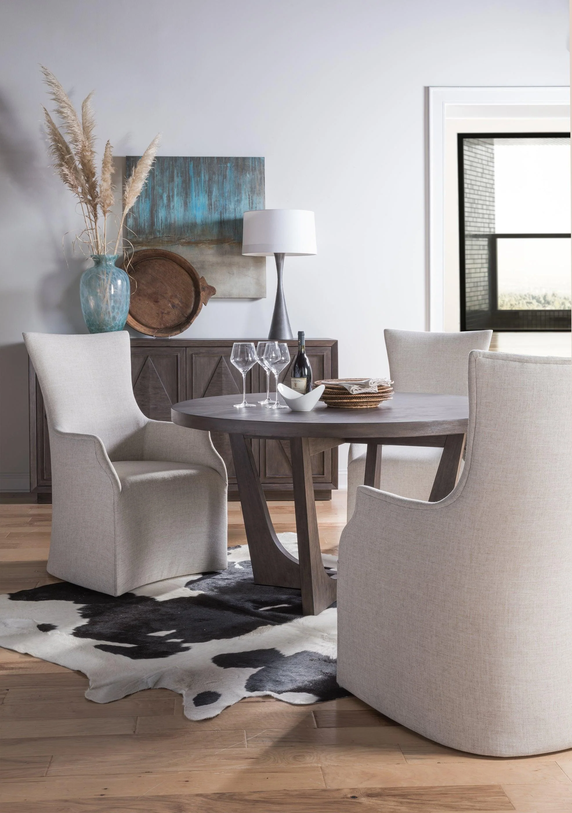 Signature Designs Juliet Arm Chair With Casters - Image 2