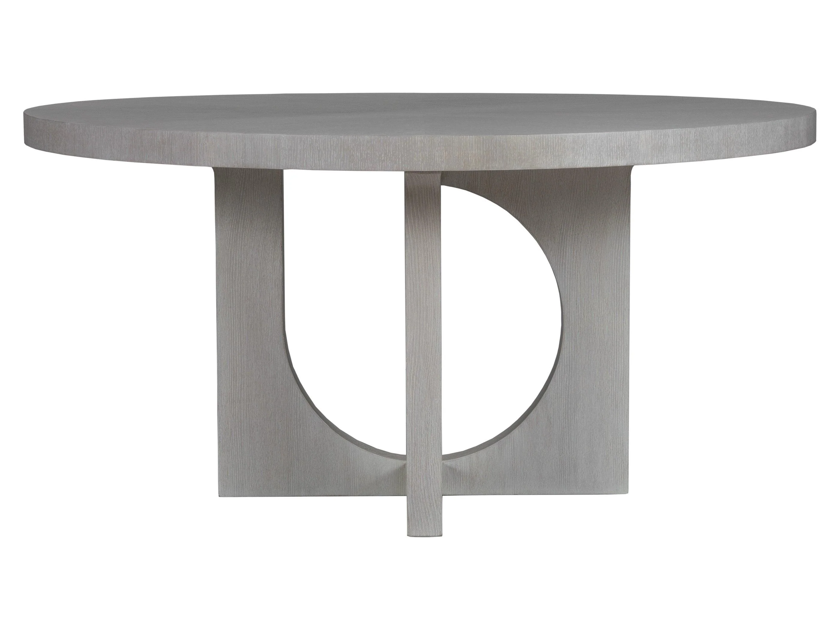 Signature Designs Misty Gray Apostrophe Round Dining Table