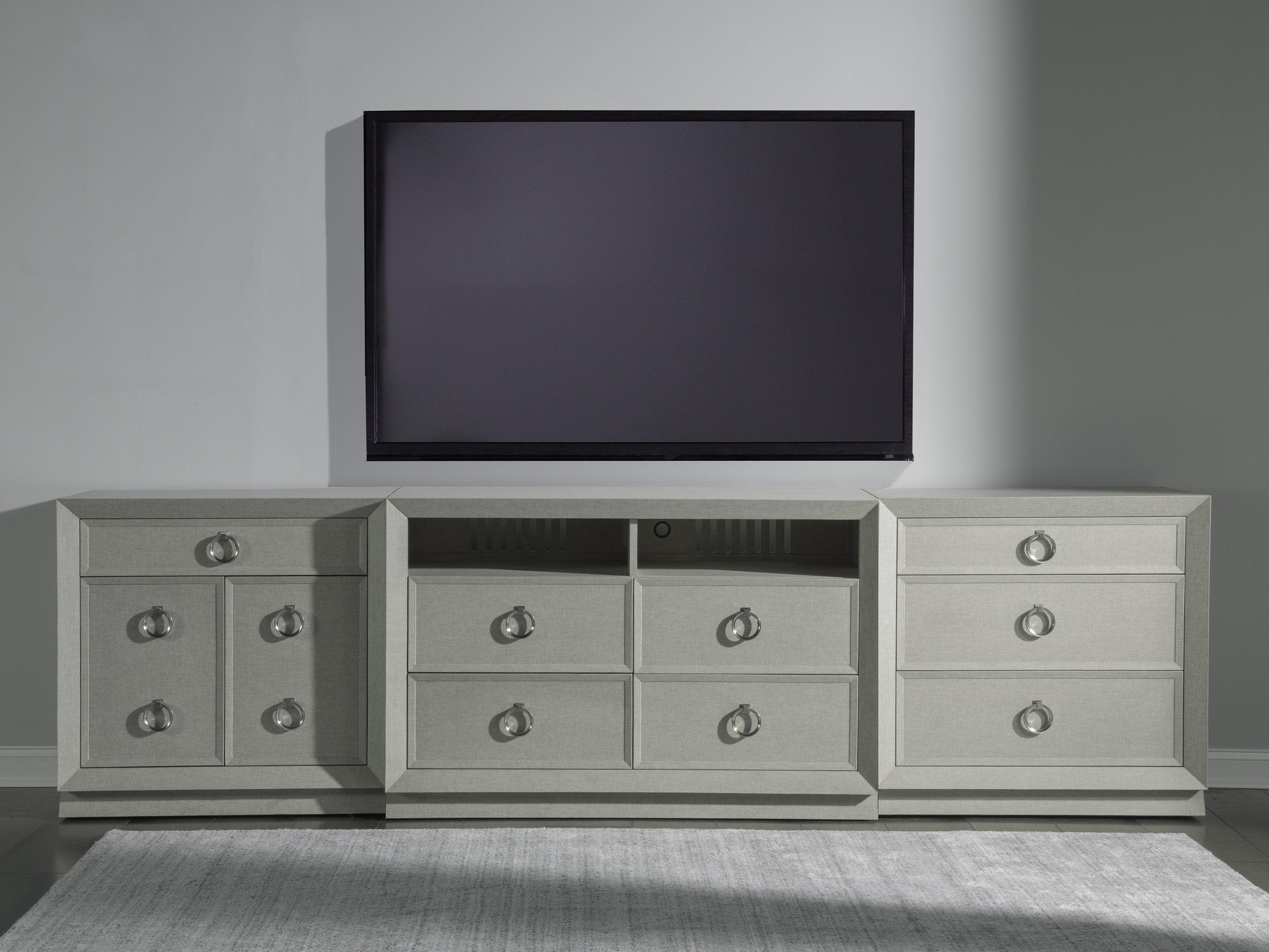Signature Designs Zeitgeist Linen Media Console - Image 2