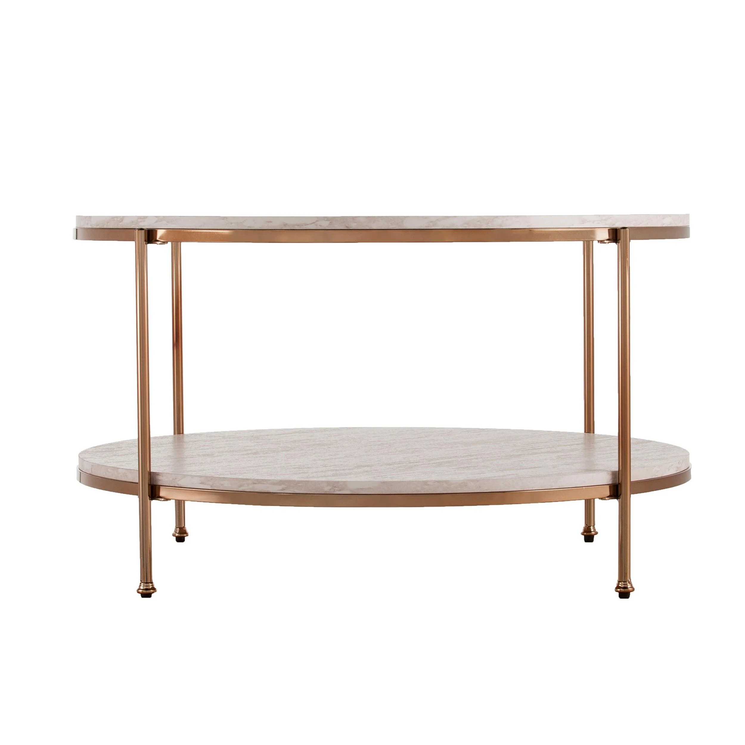 Silas Faux Stone Coffee Table - Image 6