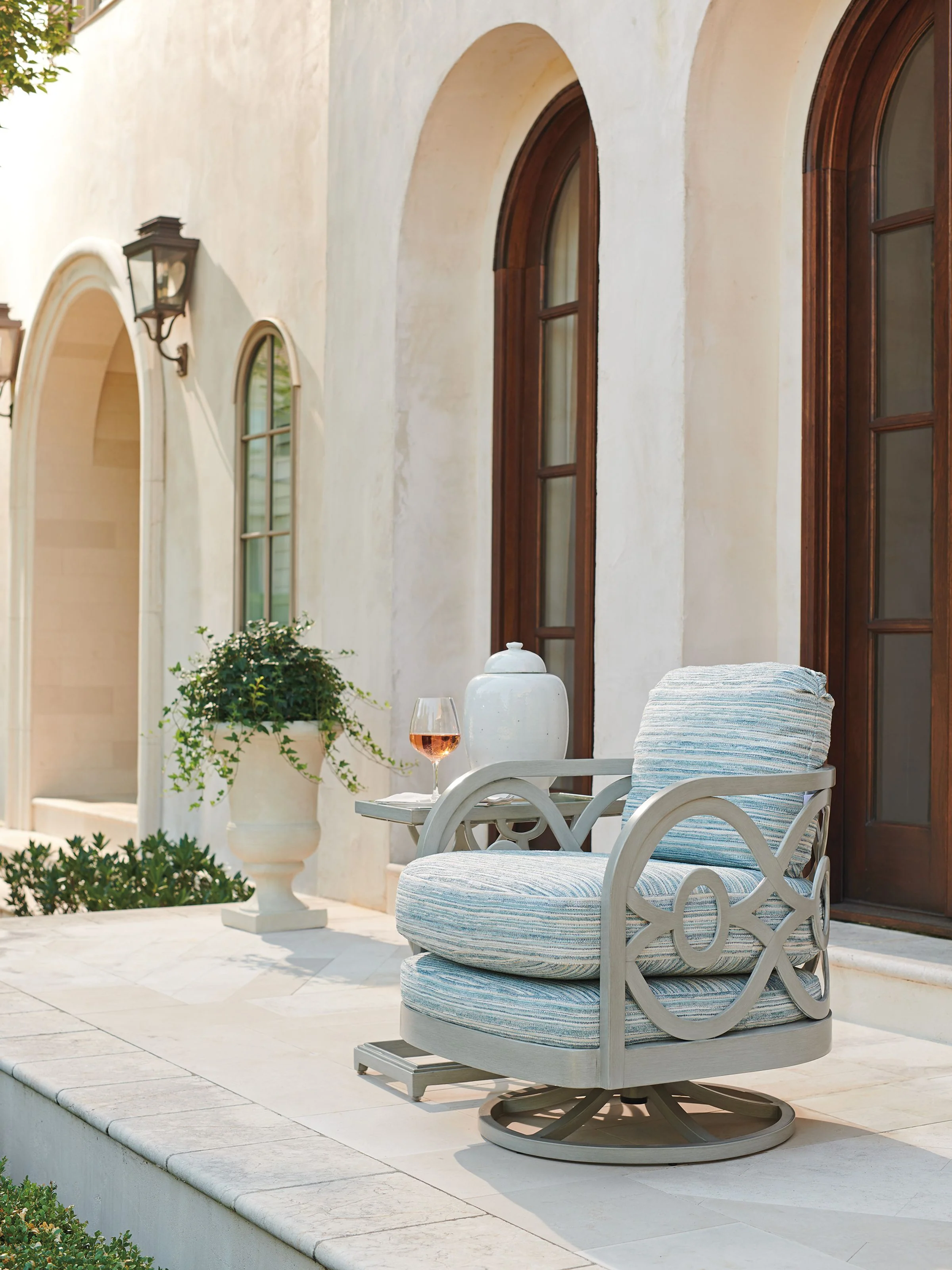Silver Sands Occasional Swivel Chair - Image 3