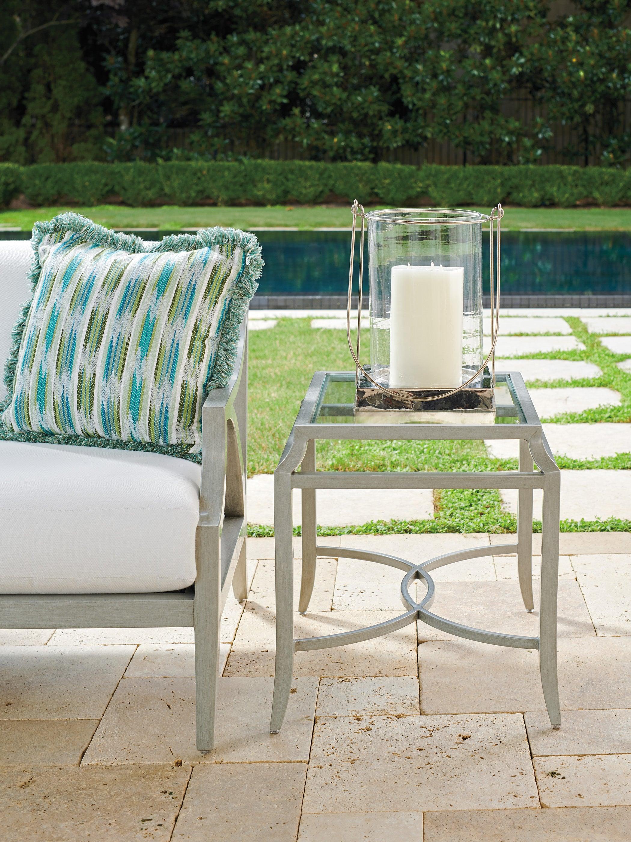 Silver Sands Rectangular End Table - Image 2