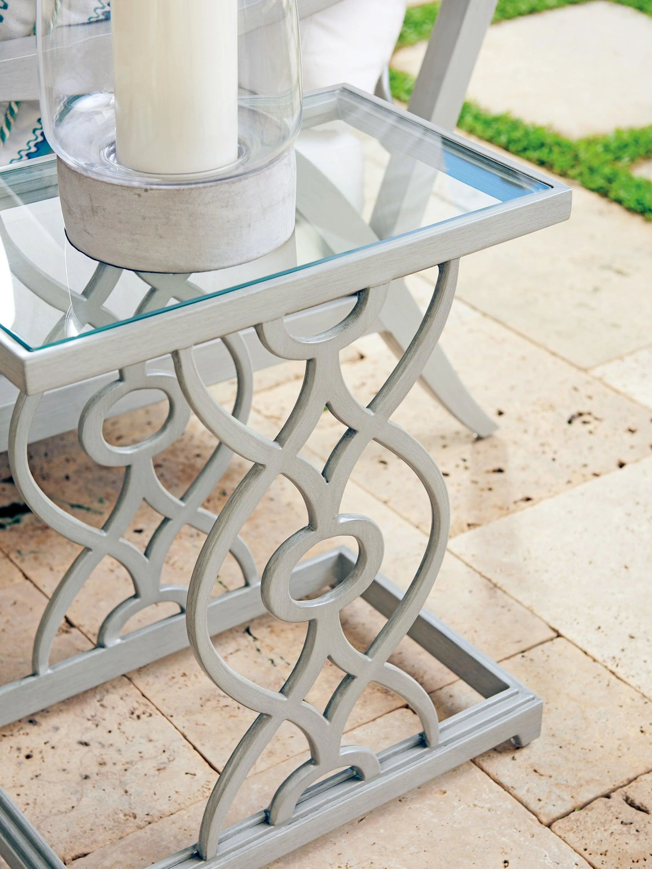 Silver Sands Rectangular Spot Table - Image 3