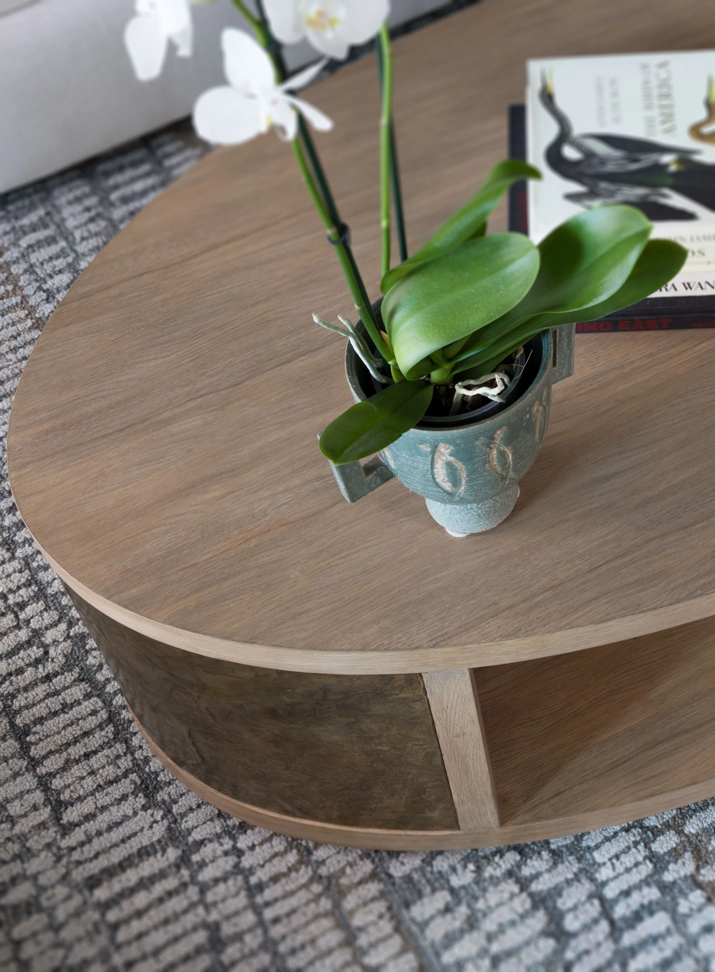 Simpatico Simpatico Oval Cocktail Table - Image 3