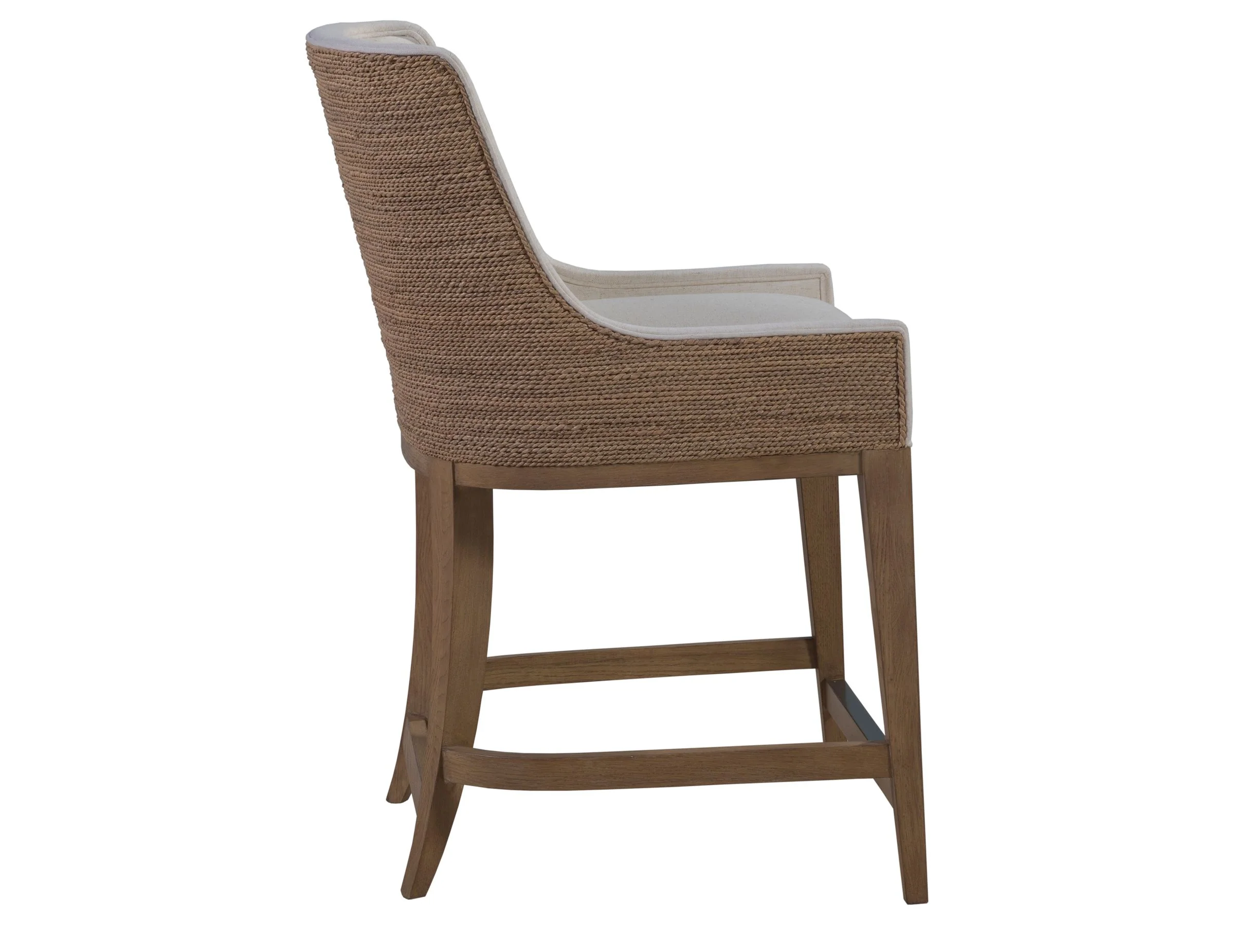 Simpatico Simpatico Woven Back Counter Stool - Image 4