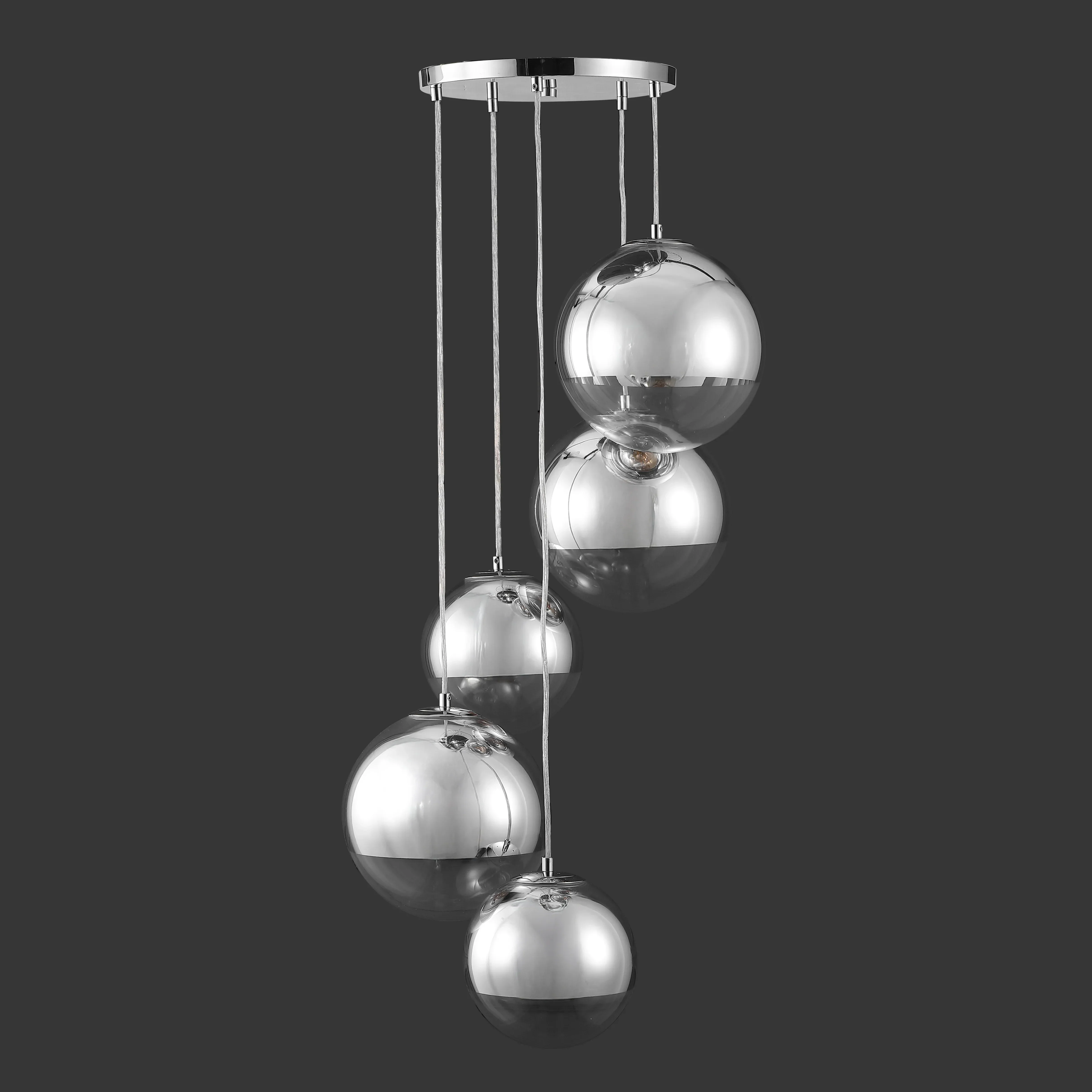 Skylina Metal 5 Light Chandelier - Image 9