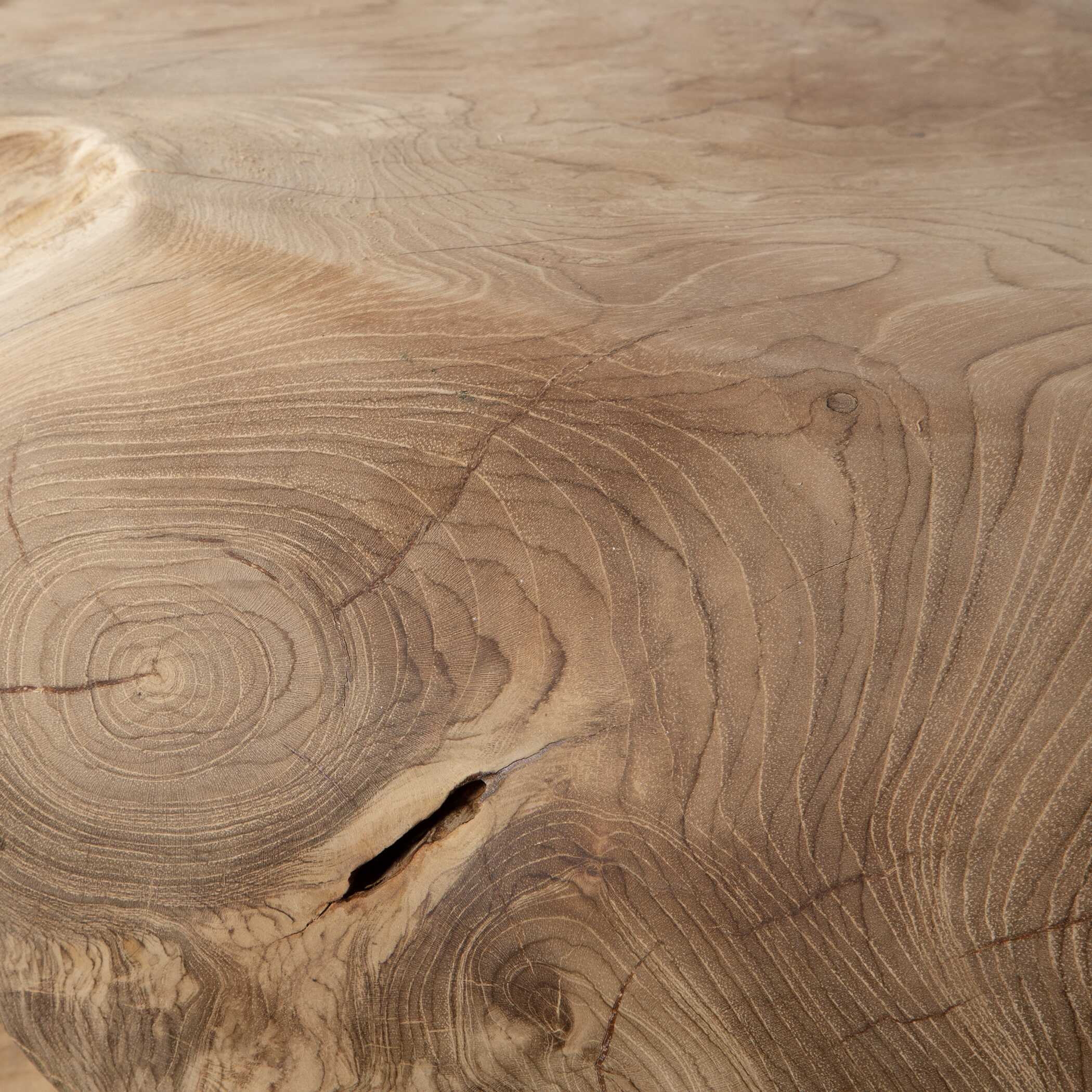 Sola Handcrafted Teak Side Table - Image 7