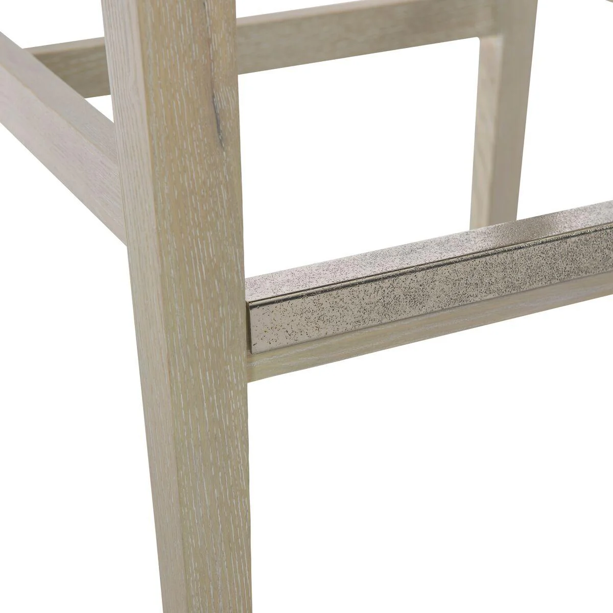 Solaria Wood Back Bar Stool In Fabric B581 - Image 6