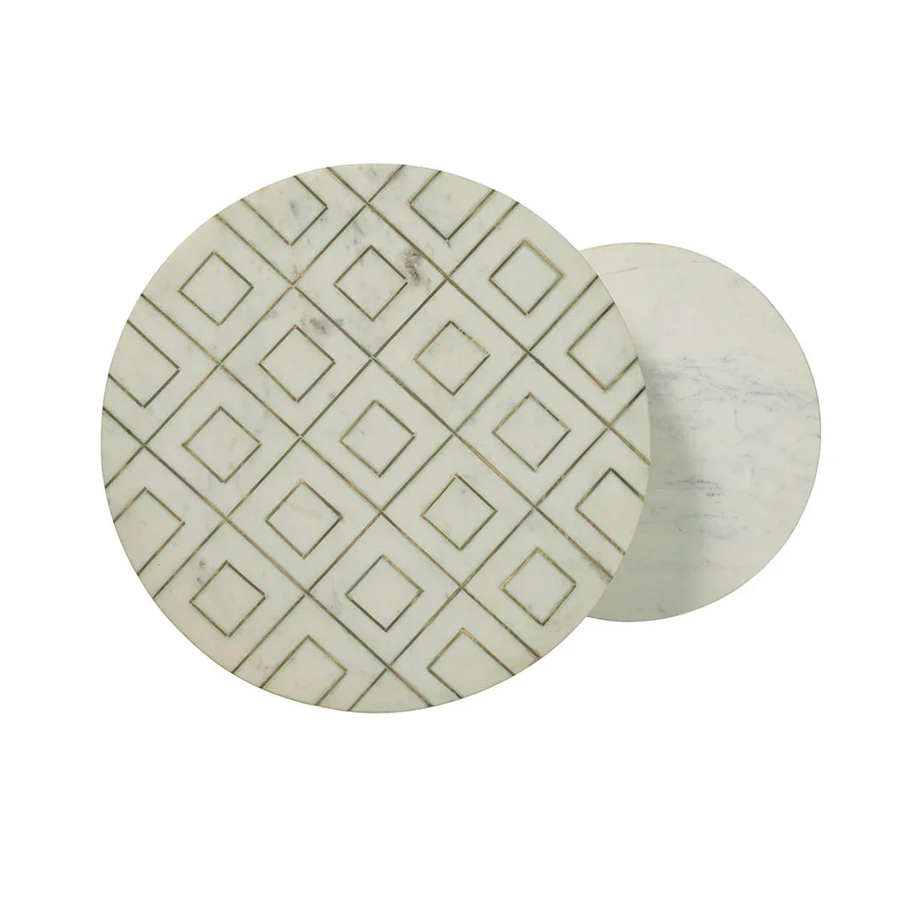 Soulful Textures Nesting Drink Table - Image 2