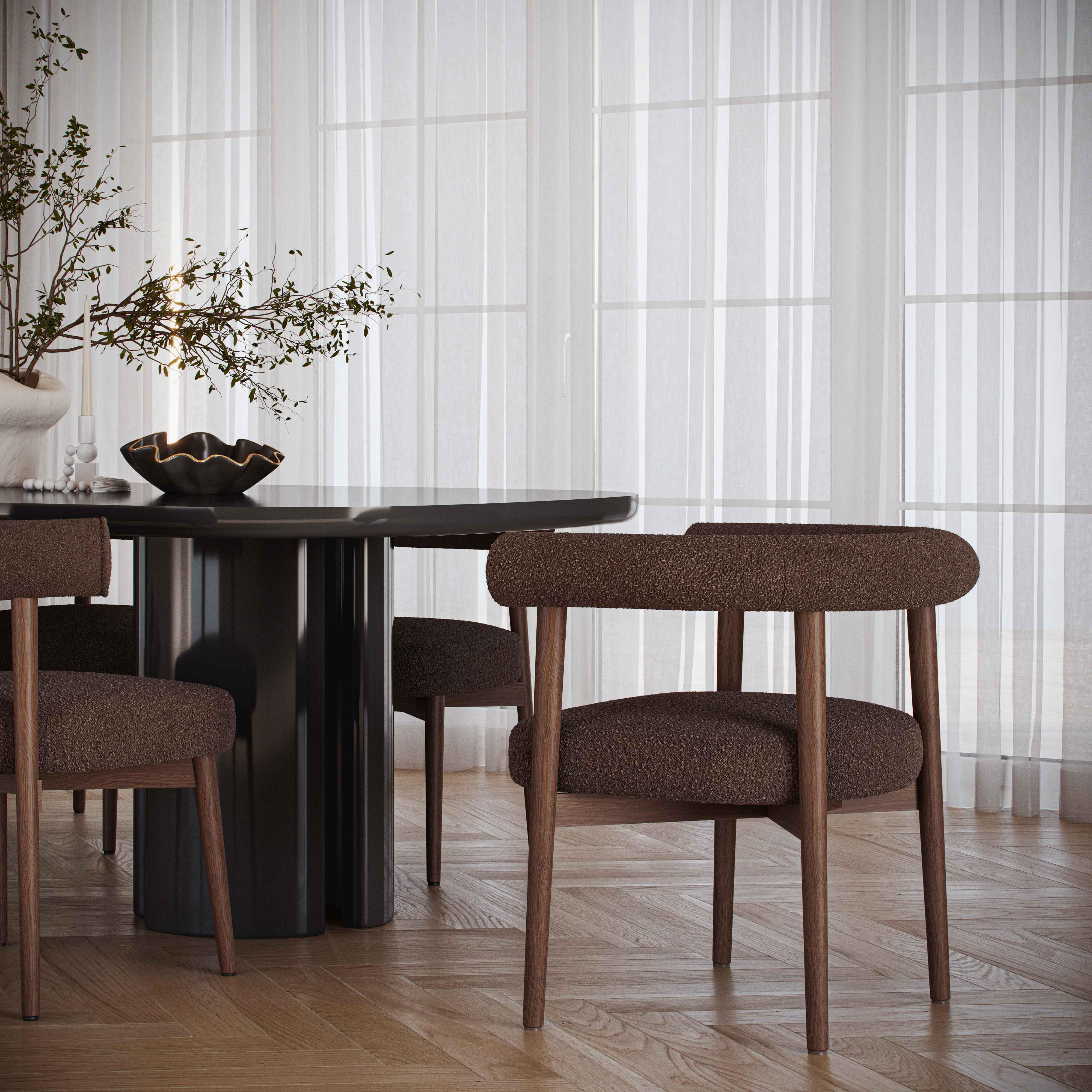 Spara Performance Boucle Dining Chair - Image 2