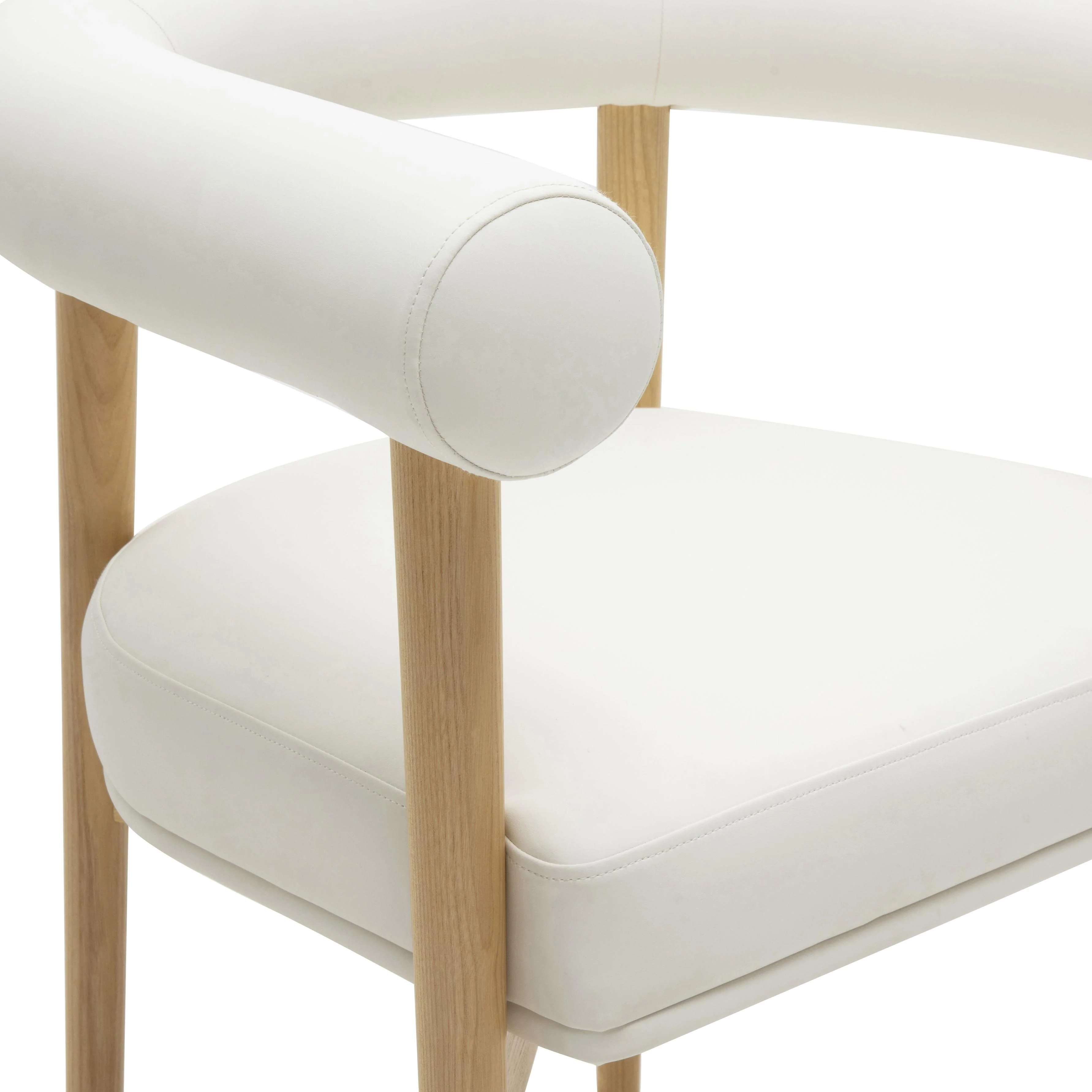 Spara Performance Vegan Leather Dining Chair - Image 11