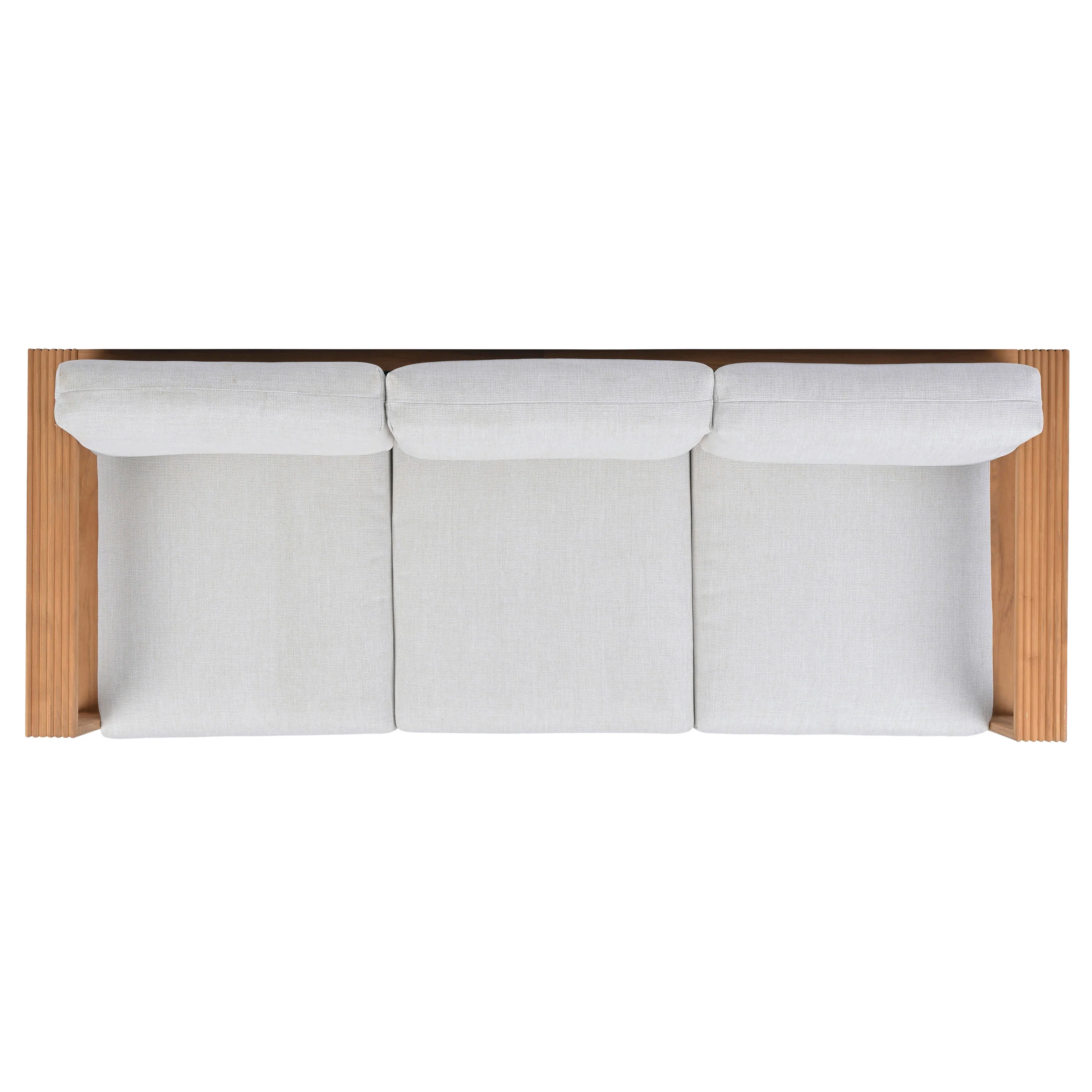 St Lucia Teakwood Patio Sofa - Image 7