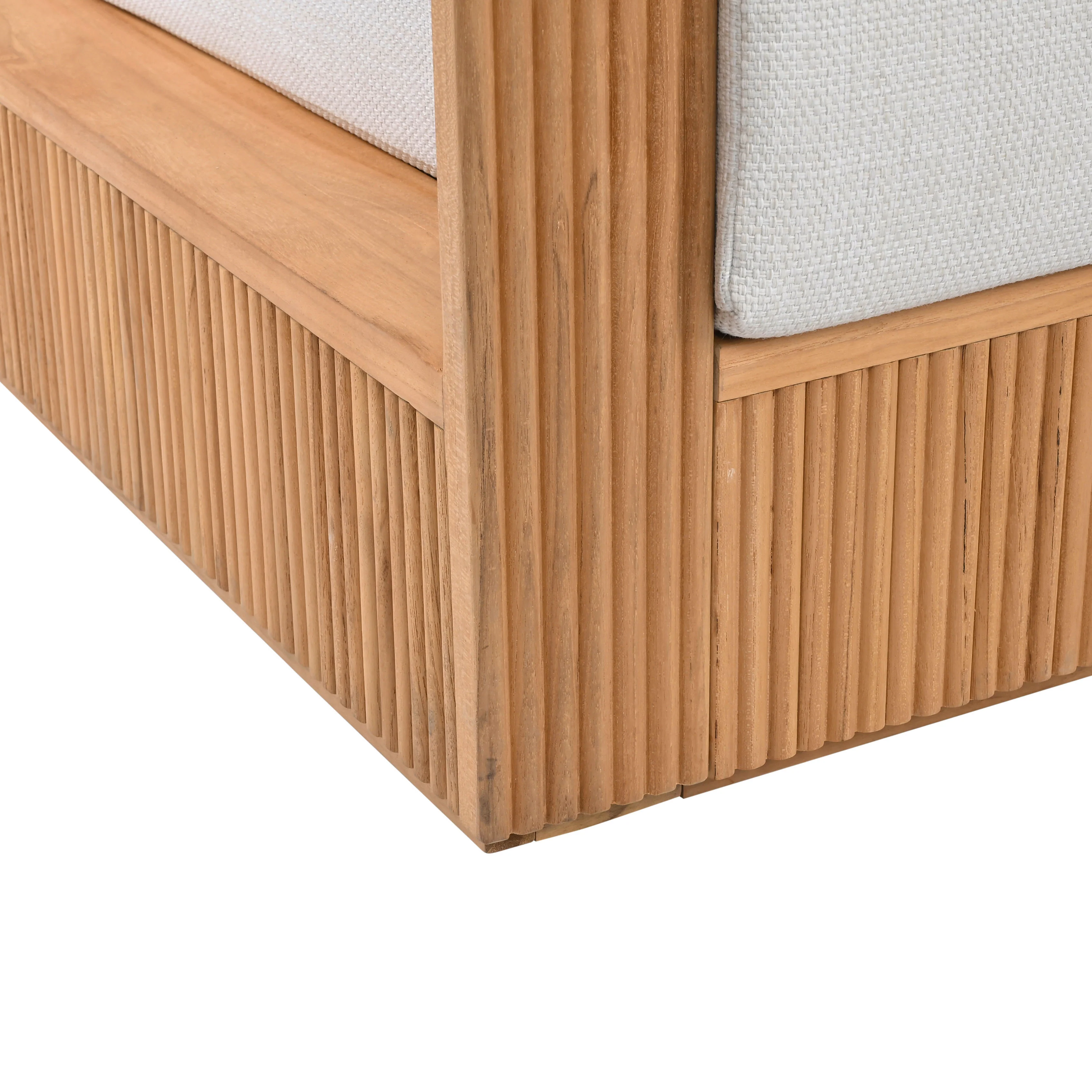St Lucia Teakwood Patio Sofa - Image 8