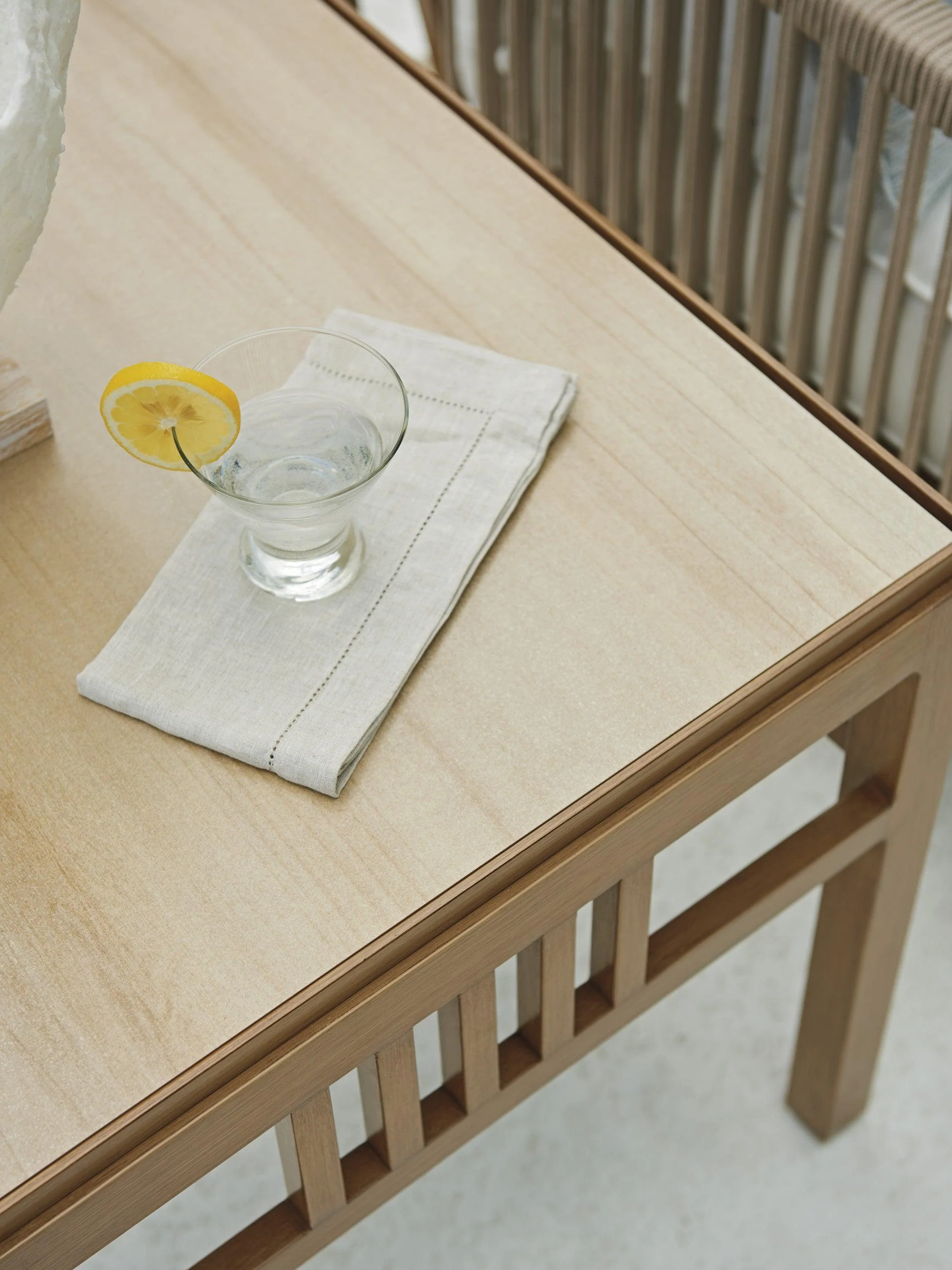 St Tropez Rectangular End Table - Image 4