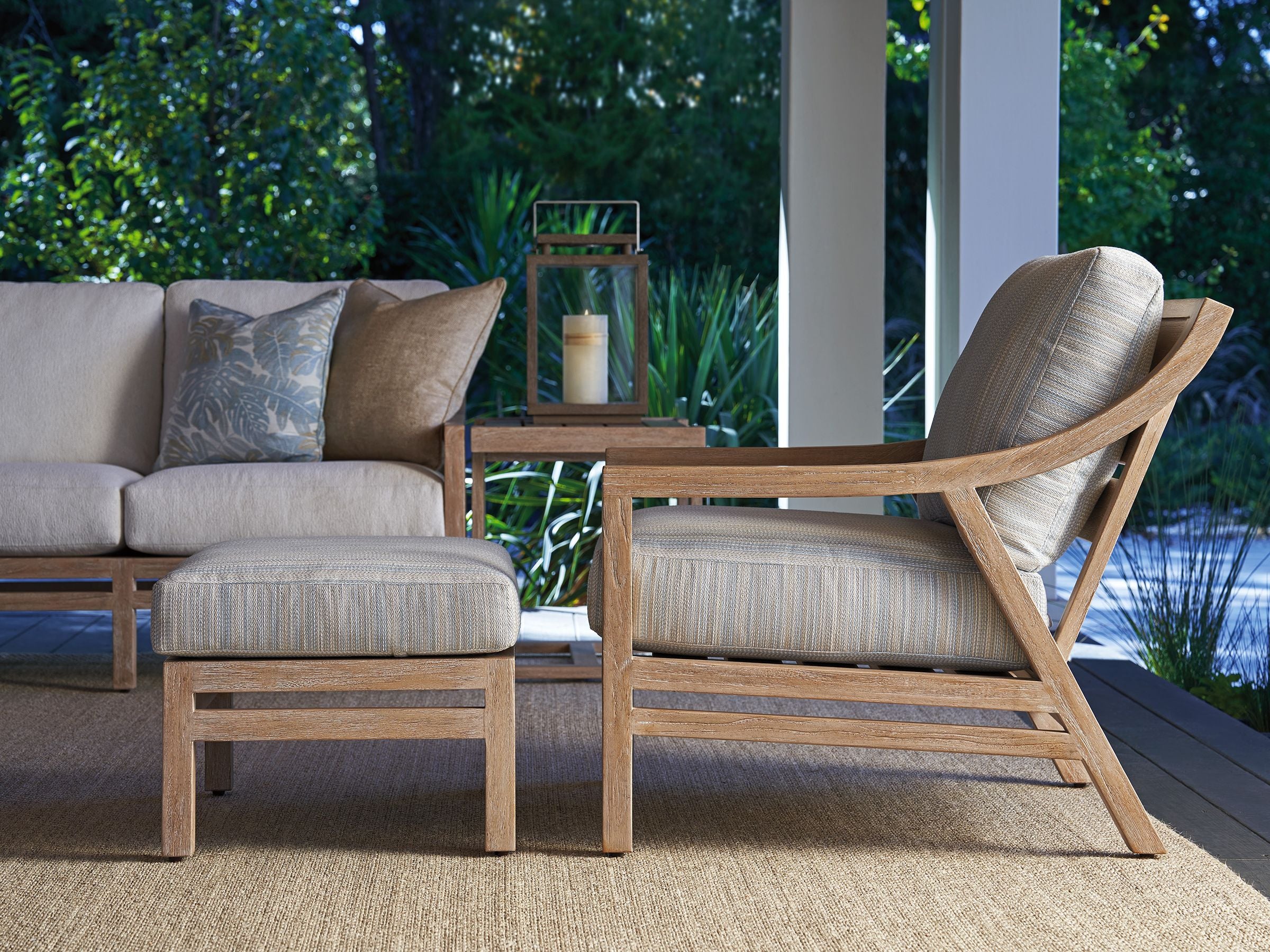 Stillwater Cove Ottoman - Image 2