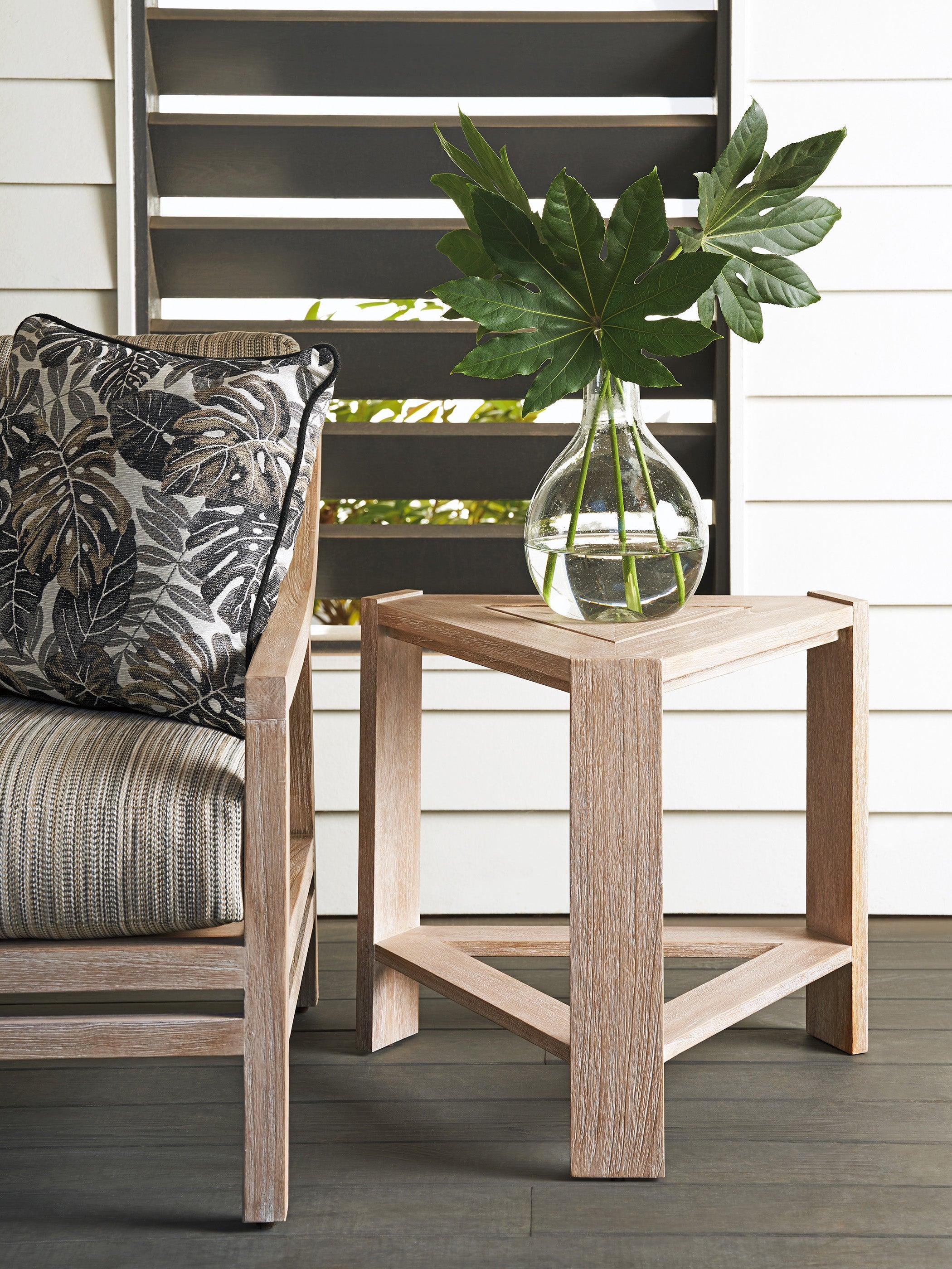 Stillwater Cove Triangular End Table - Image 2