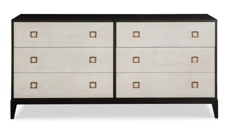 Stocked Six Drawer Low Dresser - Image 2