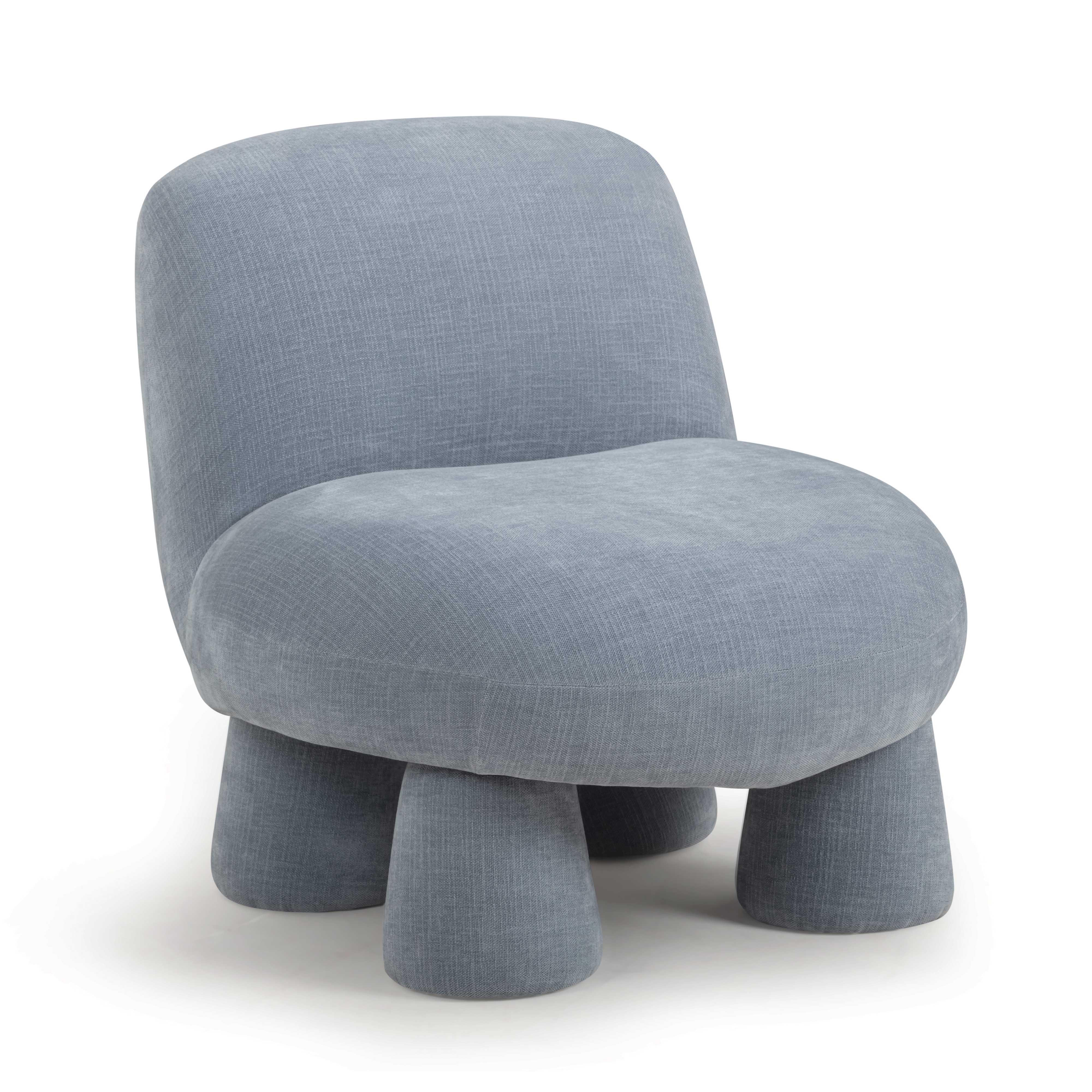 Stomp Upcycled Performance Chenille Accent Chair - Image 13