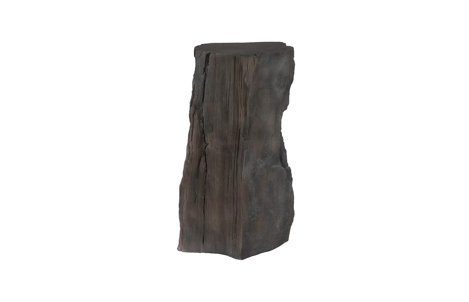 Stratified Cast Stone Pedestal