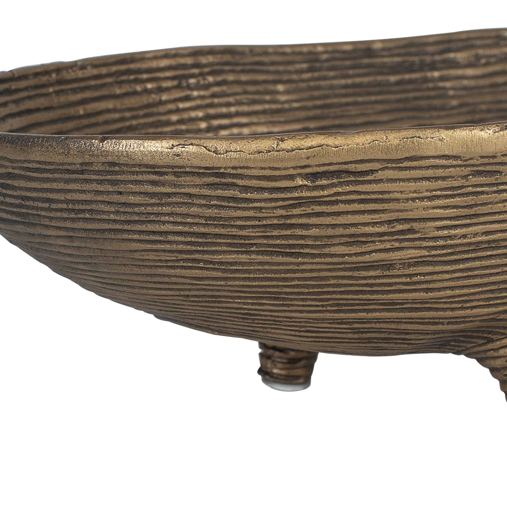 Stratum Oval Brass Bowls - Set of 2 - Image 8